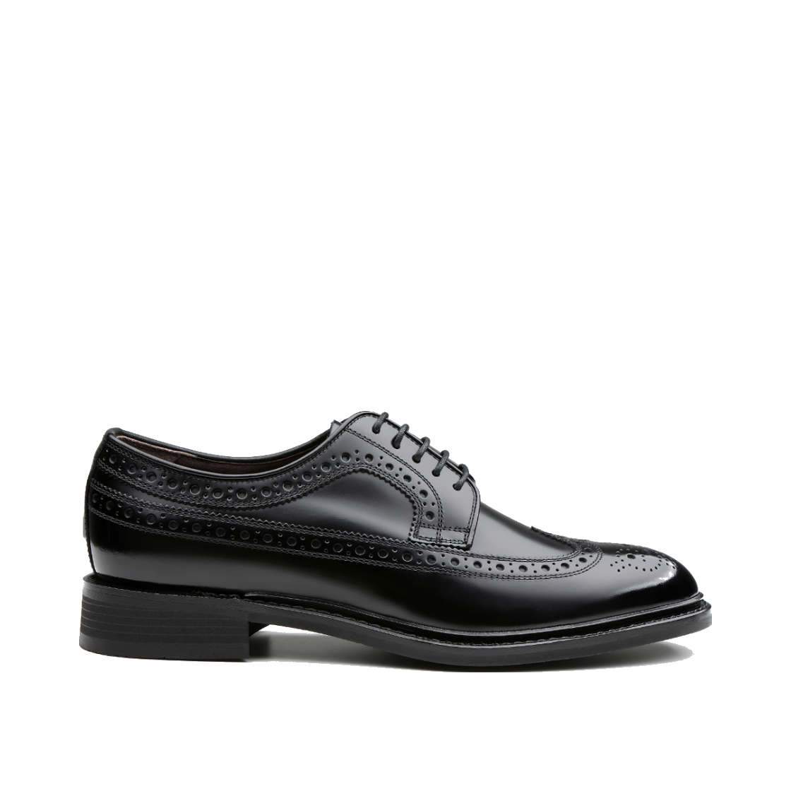 리갈 남성 클래식 윙팁 드레스 블랙(REGAL Men’s Classic Wingtip Dress Shoes Black) - 1