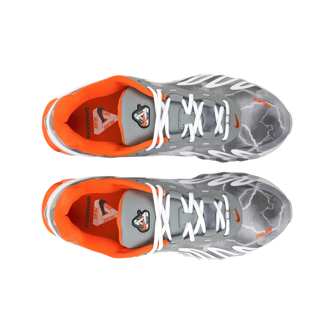 나이키 x 팔라스 에어 맥스 Dn8 더스티 그레이 세이프티 오렌지 파티클 그레이 화이트(Nike x Palace Air Max Dn8 Dusty Grey Safety Orange Particle Grey White) - 5