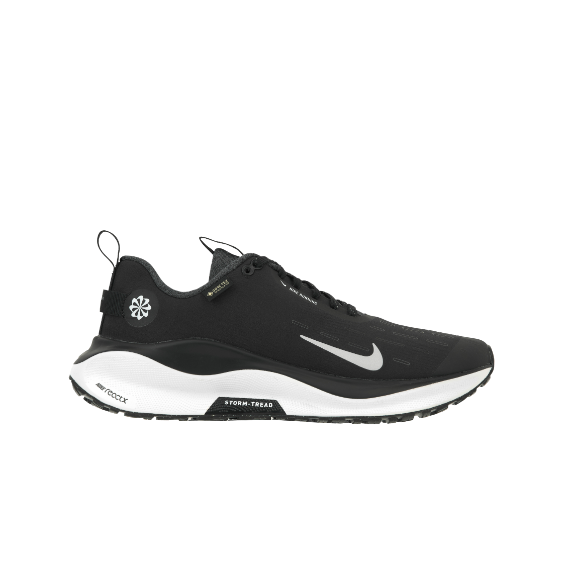 나이키 리액트X 인피니티 런 4 고어텍스 워터프루프 로드 러닝 슈즈 블랙 앤트러사이트(Nike ReactX Infinity Run 4 Gore-Tex Waterproof Road Running Shoes Black Anthracite)