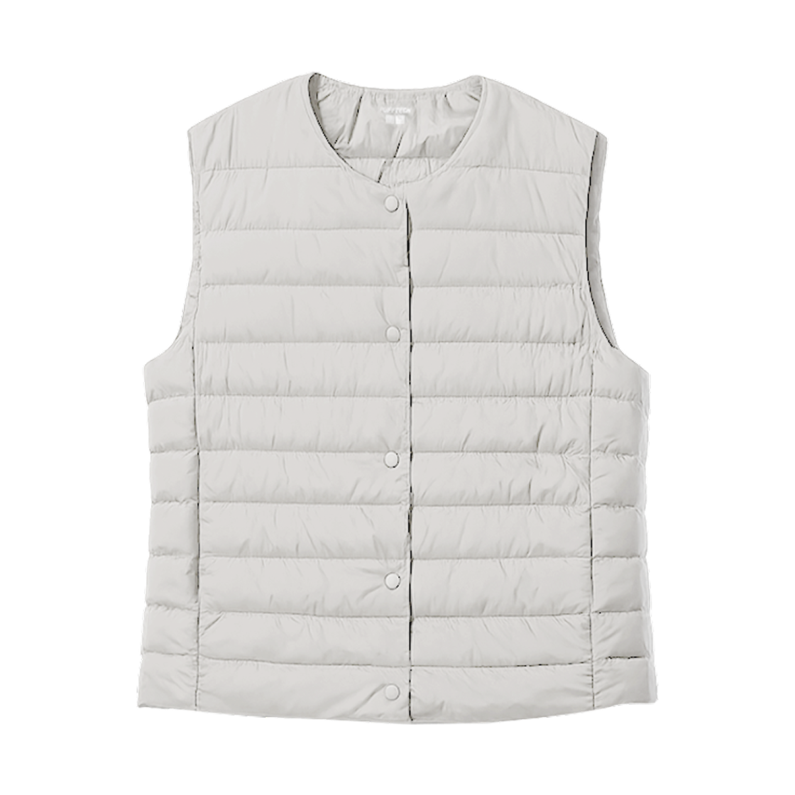 478569-01 / 469863-01 (W) Uniqlo Puffertech Compact Vest Off White - JP