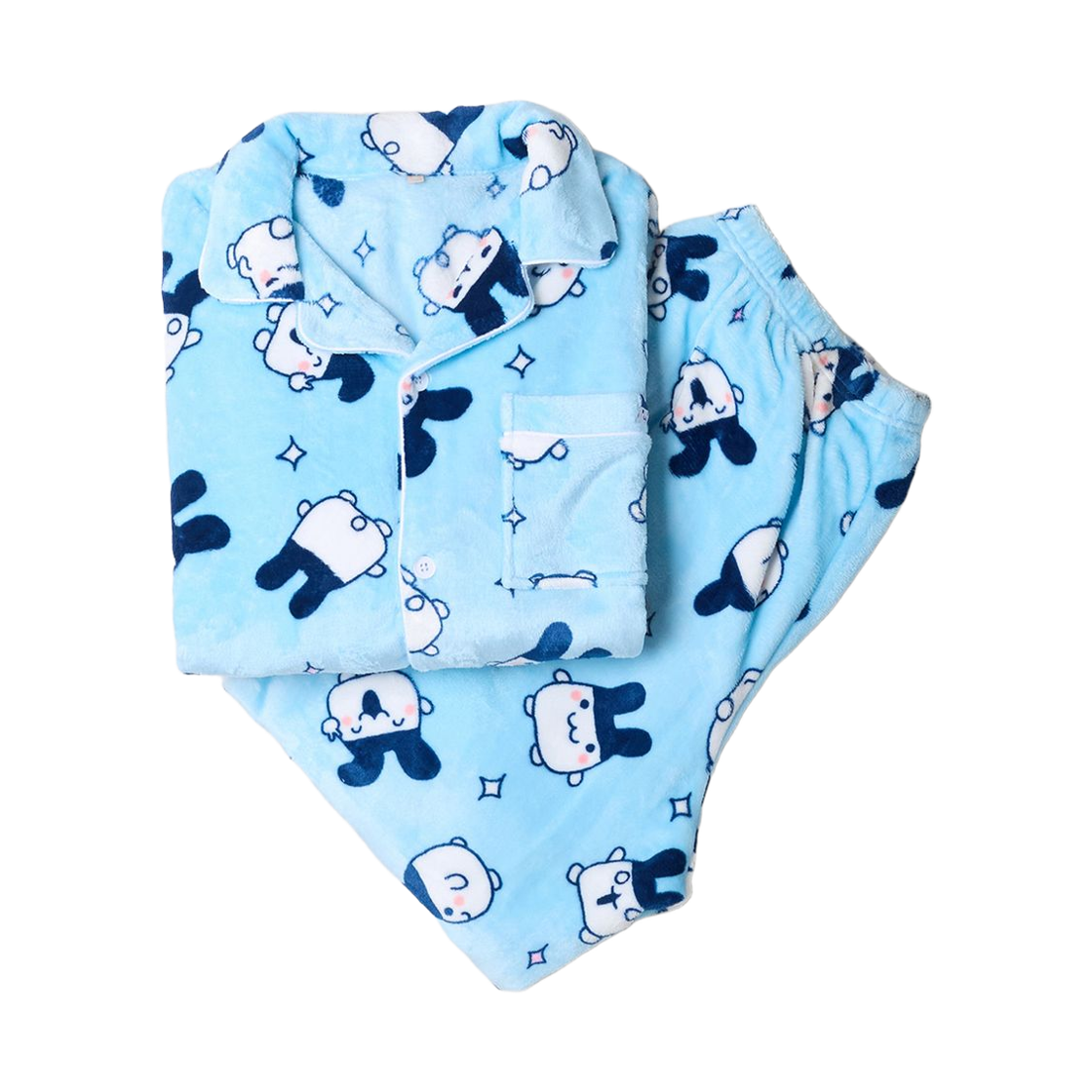 SPPPG11U08-50 Spao x Tamagotchi Sleep Pajama Blue