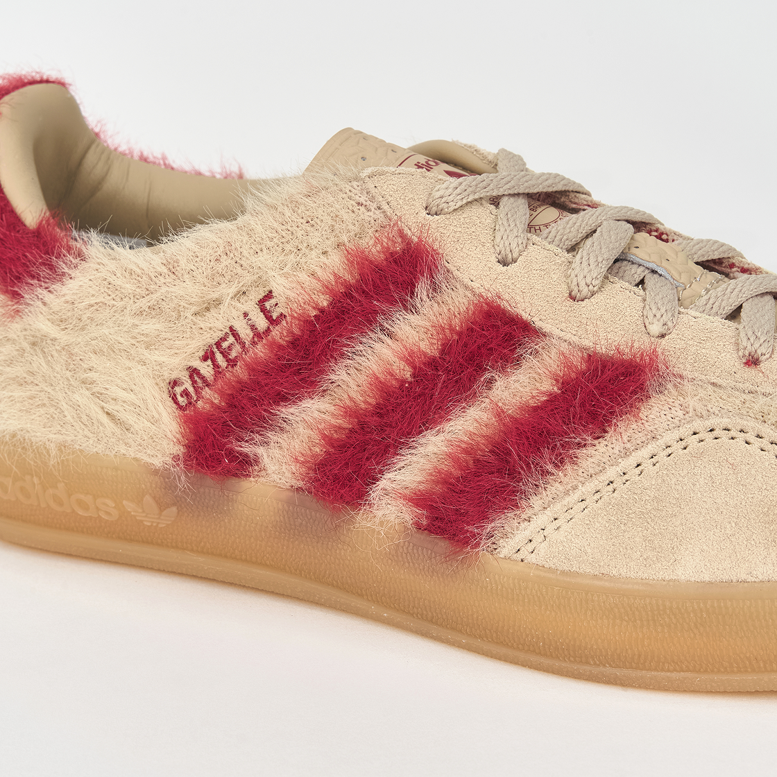 (W) 아디다스 가젤 인도어 매직 베이지 팀 빅토리 레드((W) Adidas Gazelle Indoor Magic Beige Team Victory Red) - 7