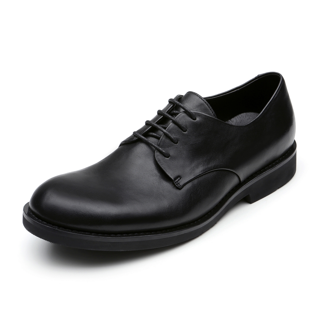 리갈 남성 말가죽 플레인 더비 블랙(REGAL Men’s Horsehide Plain-Toe Derby Shoes Black) - 3