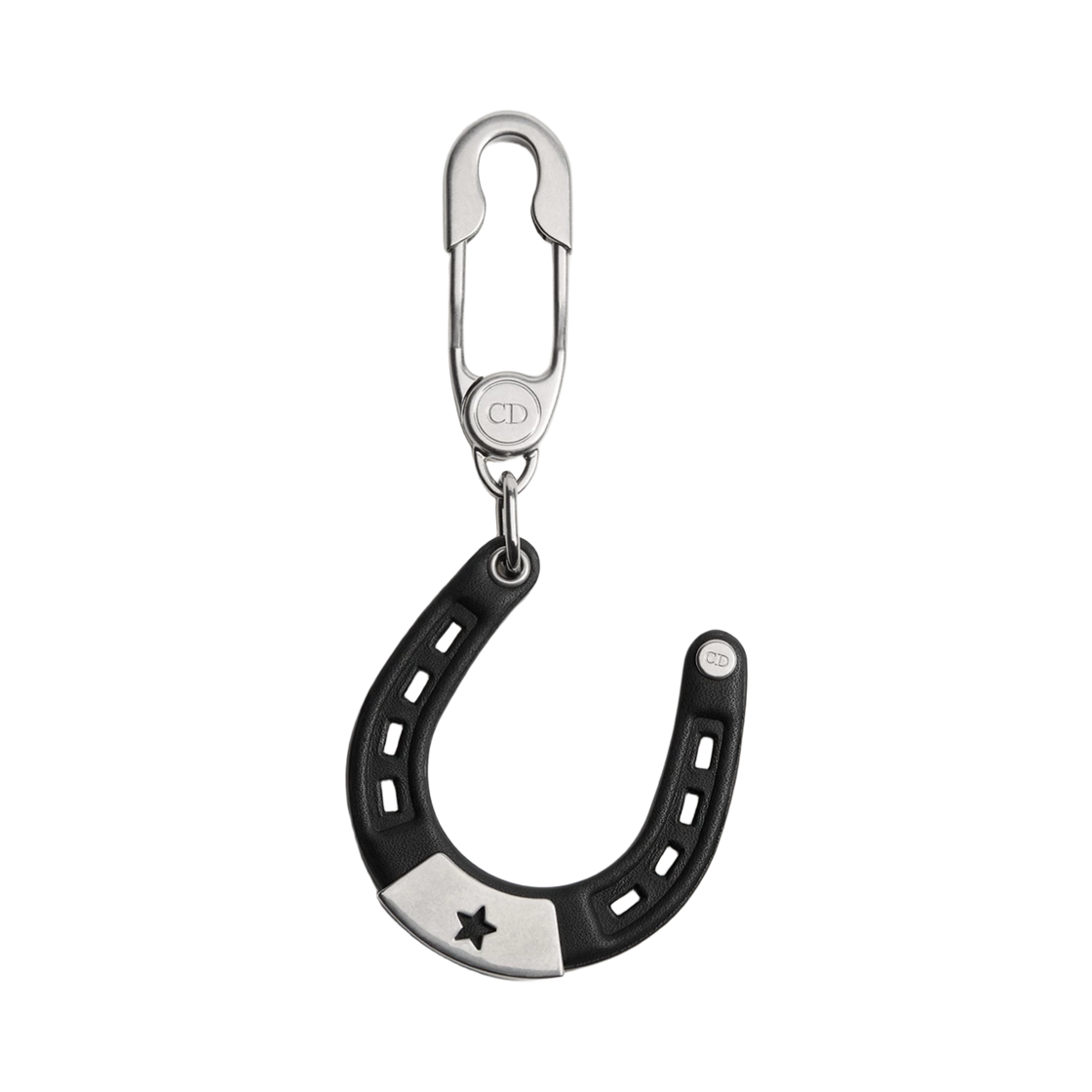 디올 홀스슈 키링 블랙(Dior Horseshoe Keyring Black) - 1