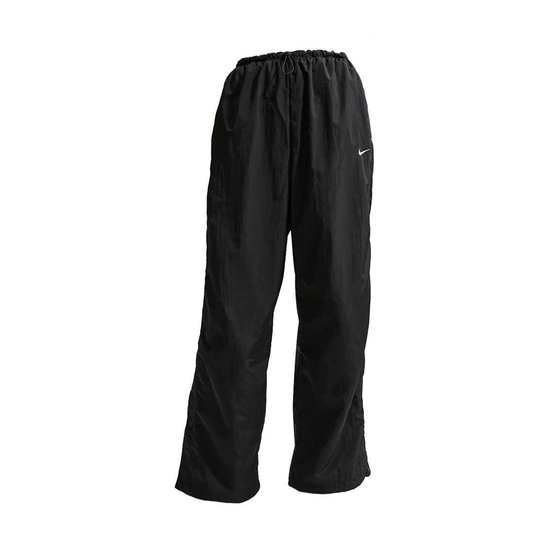 IF0335-010 (W) Nike NSW Loose Fit High Waisted Parachute Pants Black Chalk - Asia
