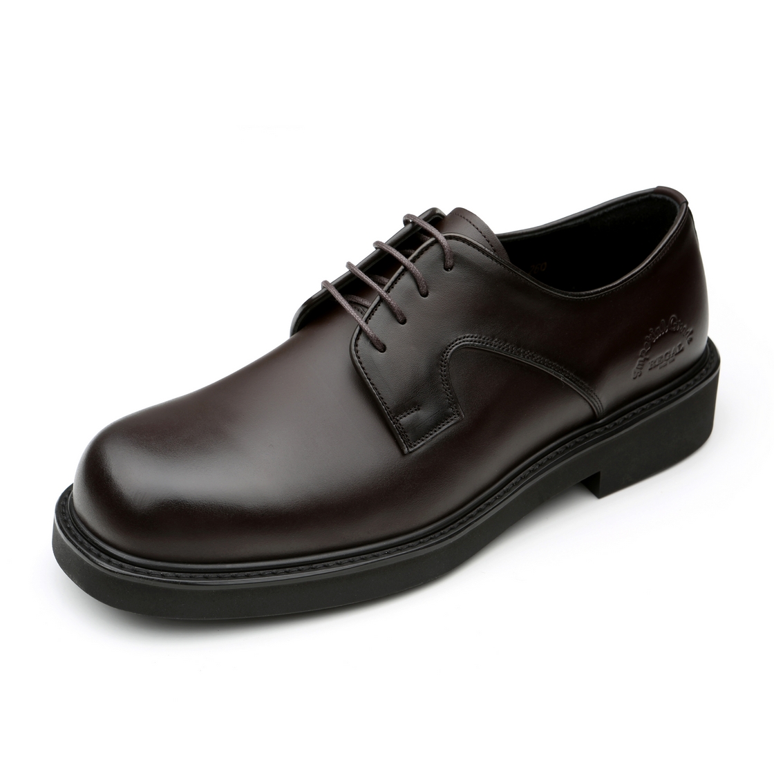 리갈 남성 스퀘어토 더비 슈즈 브라운(REGAL Men’s Square-Toe Derby Shoes Brown) - 3