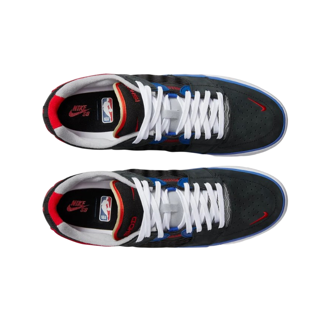 나이키 x NBA 75주년 SB 이셔드 PRM 블랙 유니버시티 레드(Nike x NBA 75th Anniversary SB Ishod PRM Black University Red) - 2