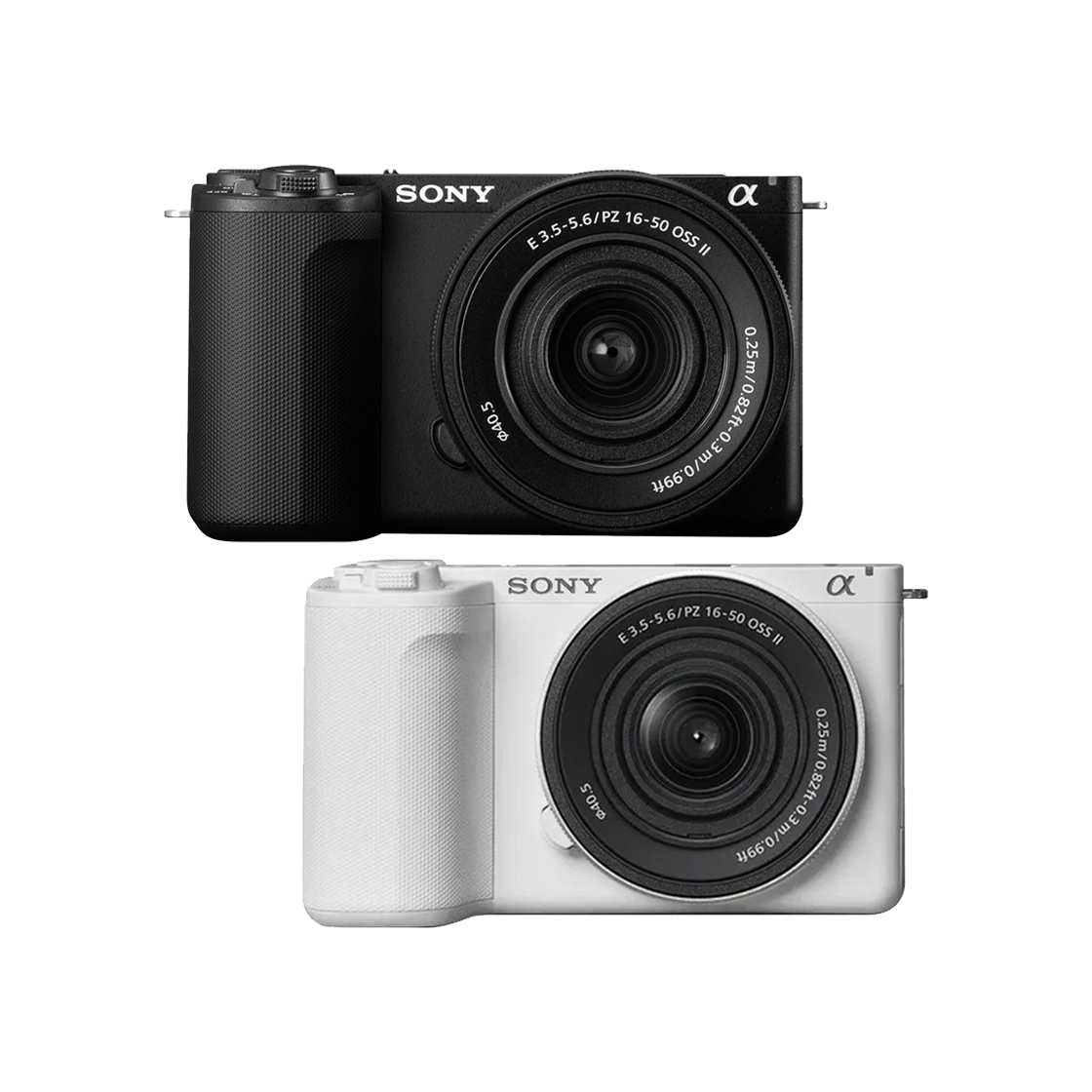 소니카메라 ZV-E10 II + 16-50 번들 킷 블랙/화이트(Sony Camera ZV-E10 II + 16-50 Lens Kit Black/White)