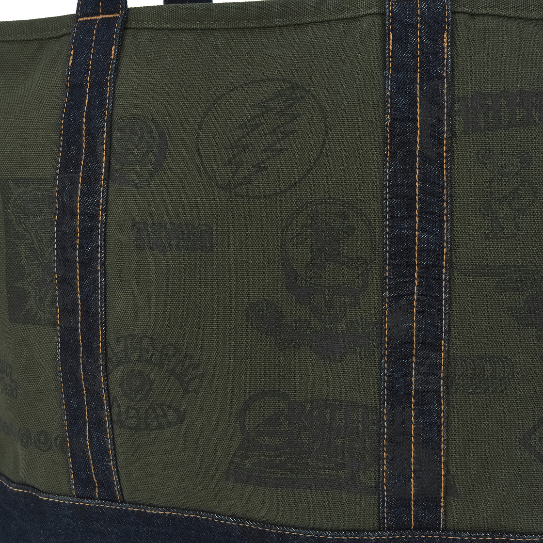 디스이즈네버댓 x 그레이트풀 데드 아이코노그래피 토트백 카키(Thisisneverthat x Grateful Dead Iconography Tote Bag Khaki) - 3