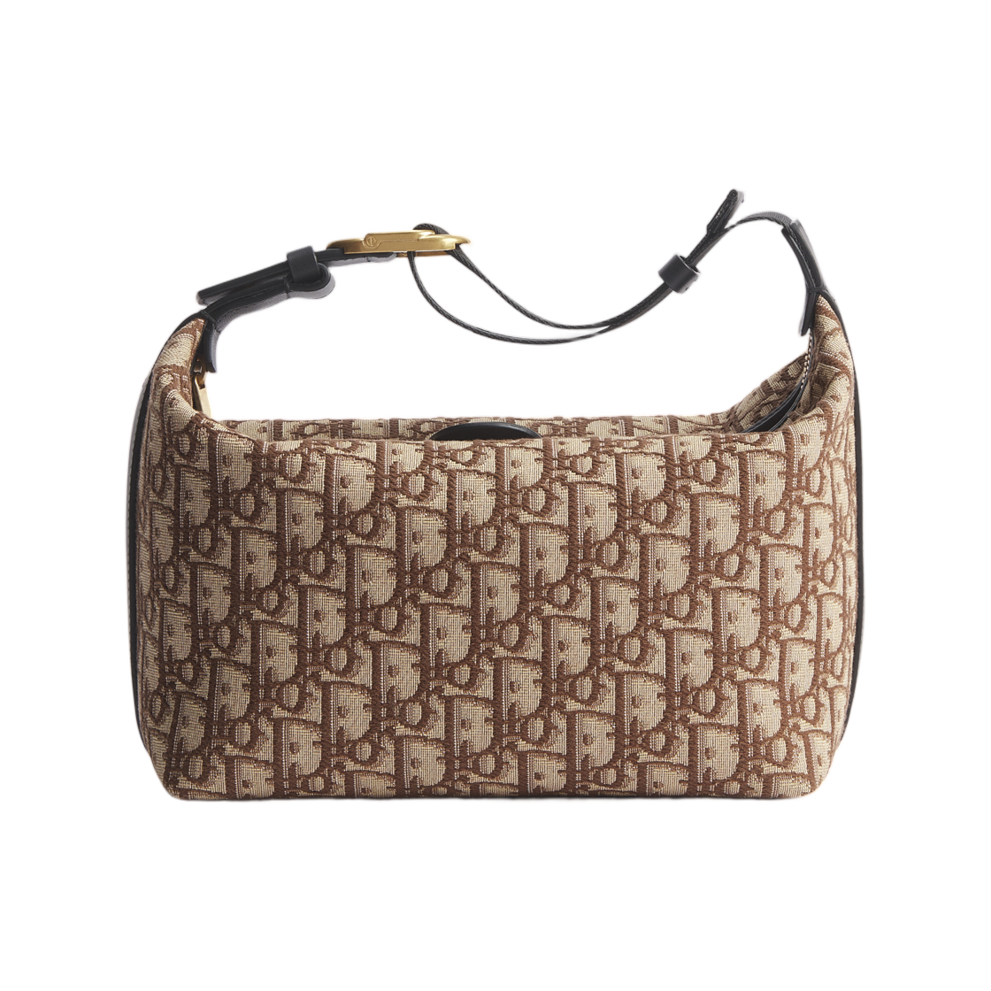 2DBCA612YUS-H45E Dior Jett Pouch Dior Oblique Jacquard Brown