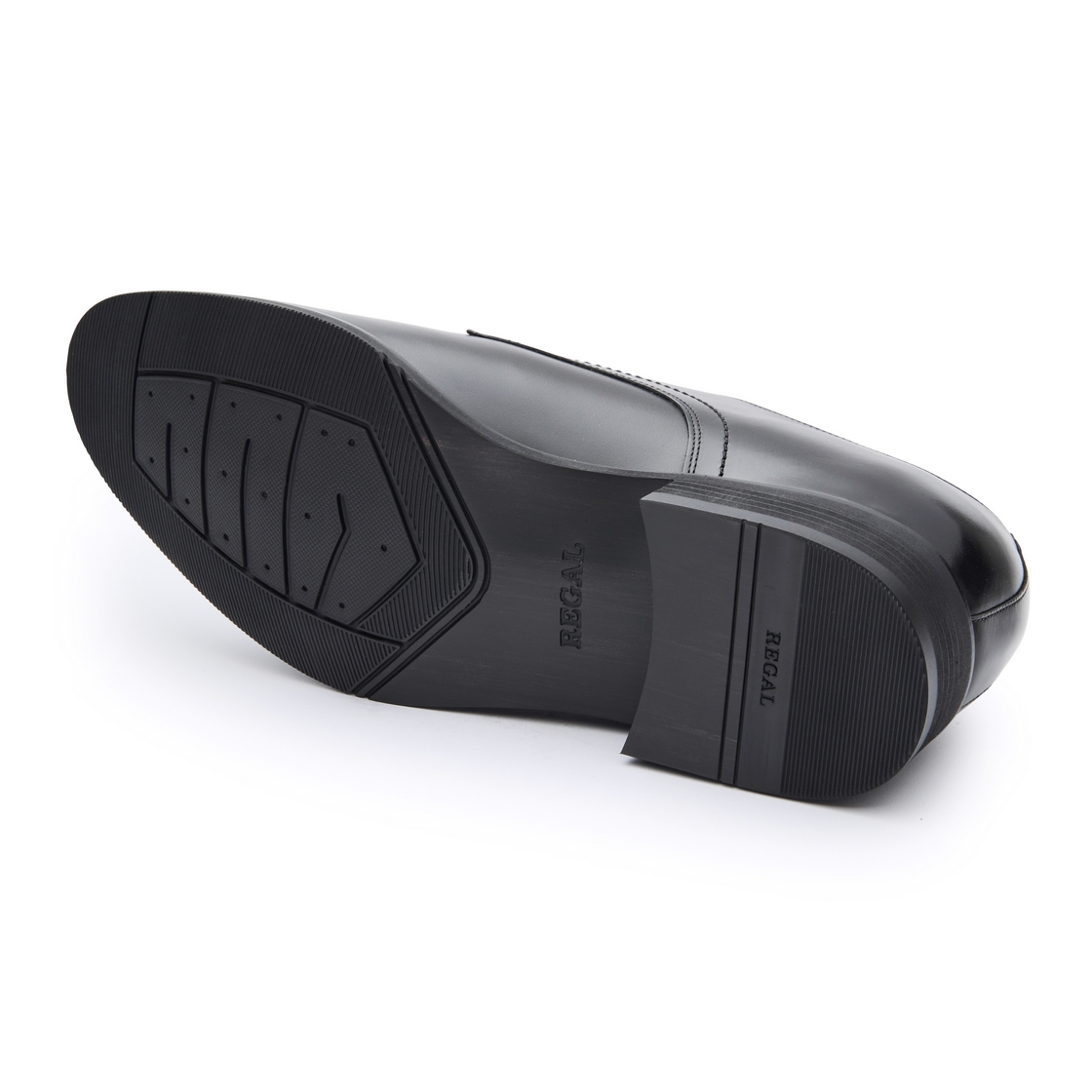 리갈 남성 플레인 더비 키높이 블랙(REGAL Men’s Plain Derby Elevator Shoes Black) - 2