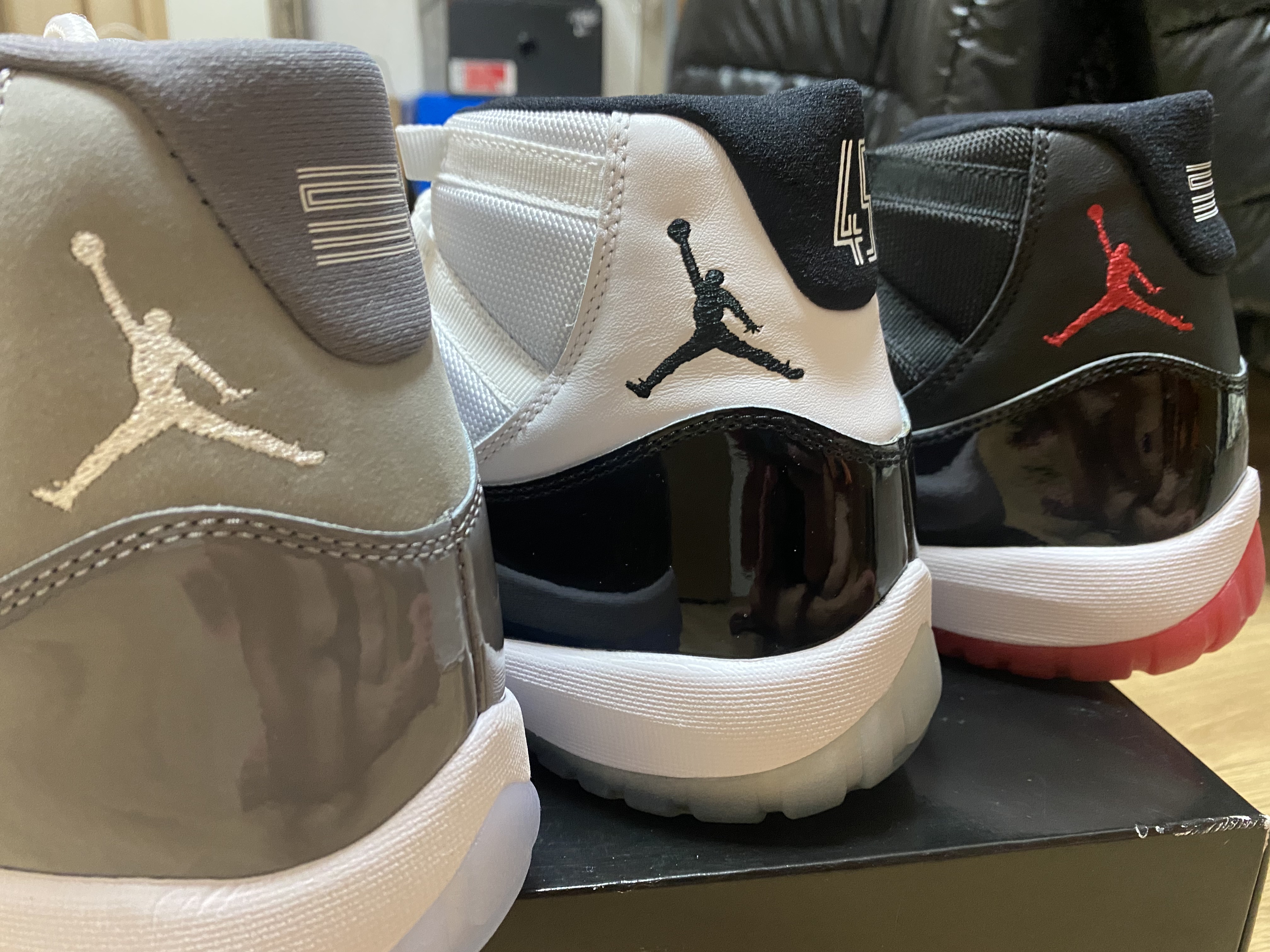 Jordan 11 Retro Concord 2018, Jordan 11 Retro Cool Grey 2021 착용 스타일 - 2