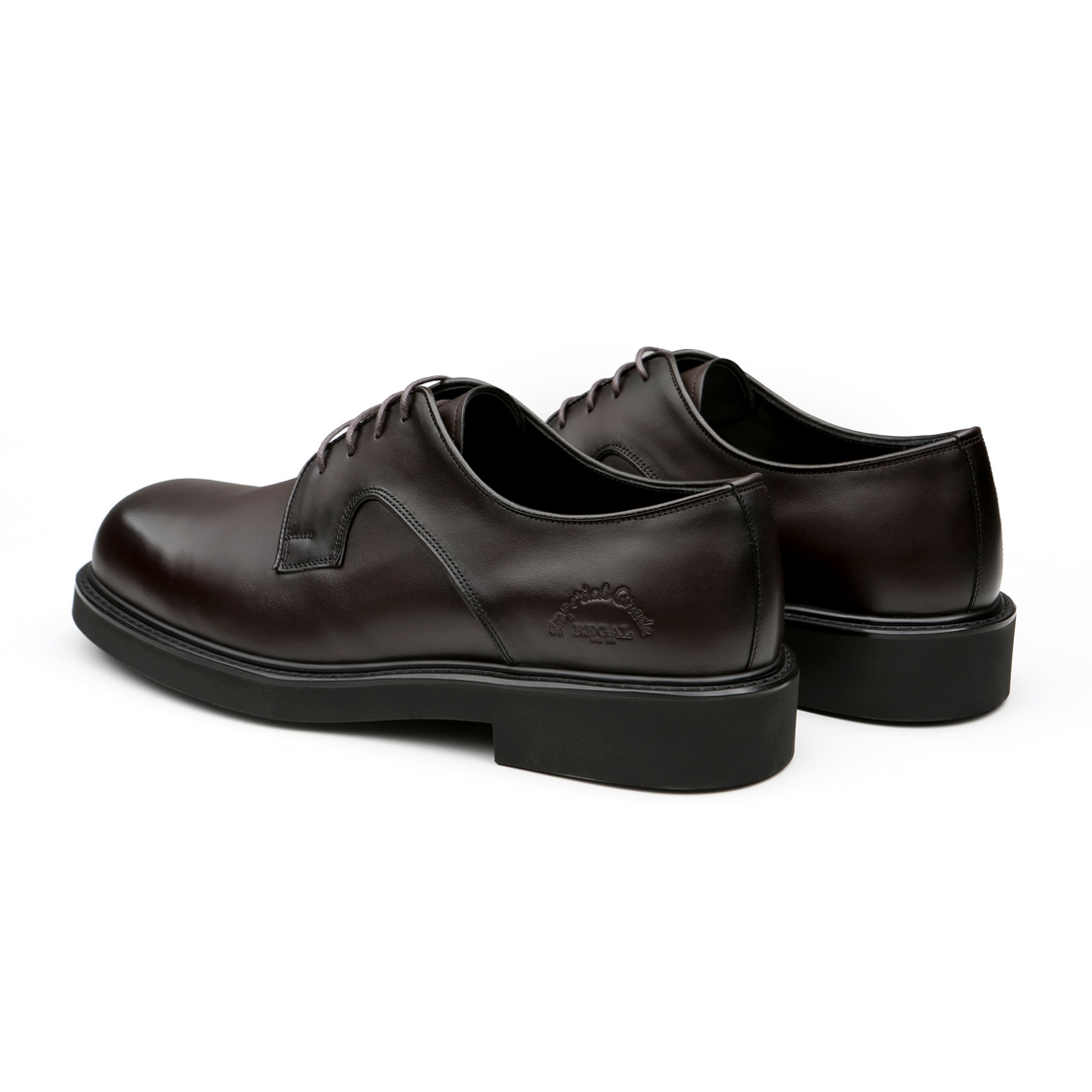 리갈 남성 스퀘어토 더비 슈즈 브라운(REGAL Men’s Square-Toe Derby Shoes Brown) - 5