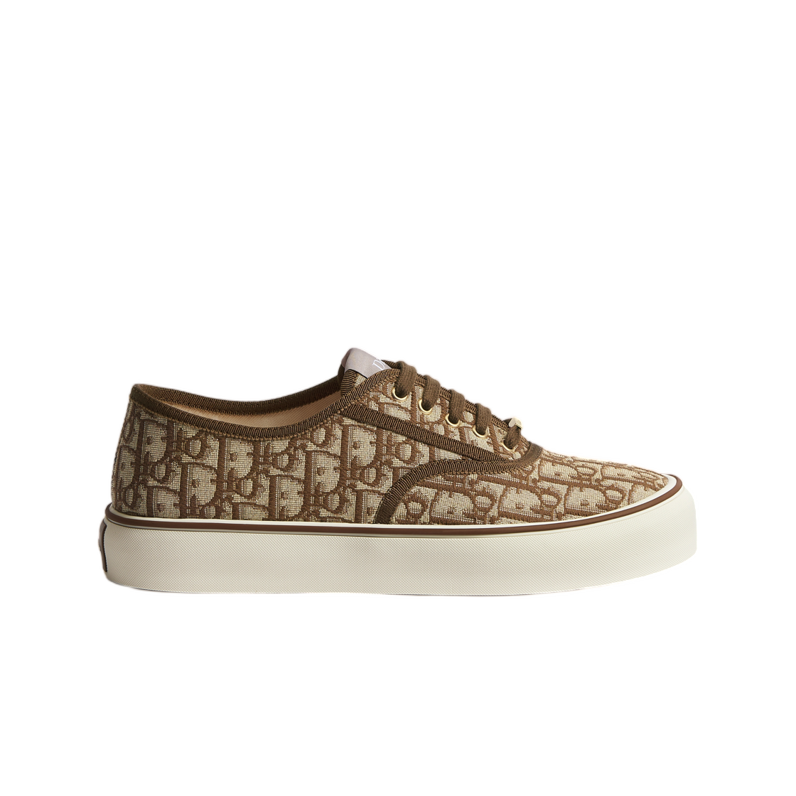 3SN348ZSA-H136 Dior Saltwind Sneakers Dior Oblique Jacquard Brown