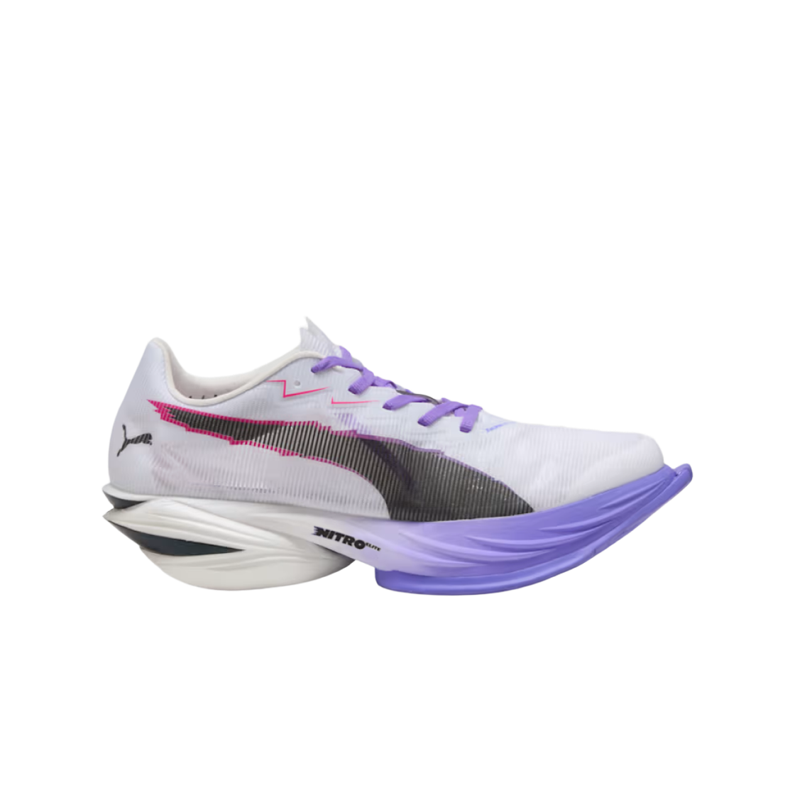 푸마 패스트-알 나이트로 엘리트 3 디지도쿄 화이트 다크 아메시스트(Puma Fast-R Nitro Elite 3 Digitokyo White Dark Amethyst) - 1