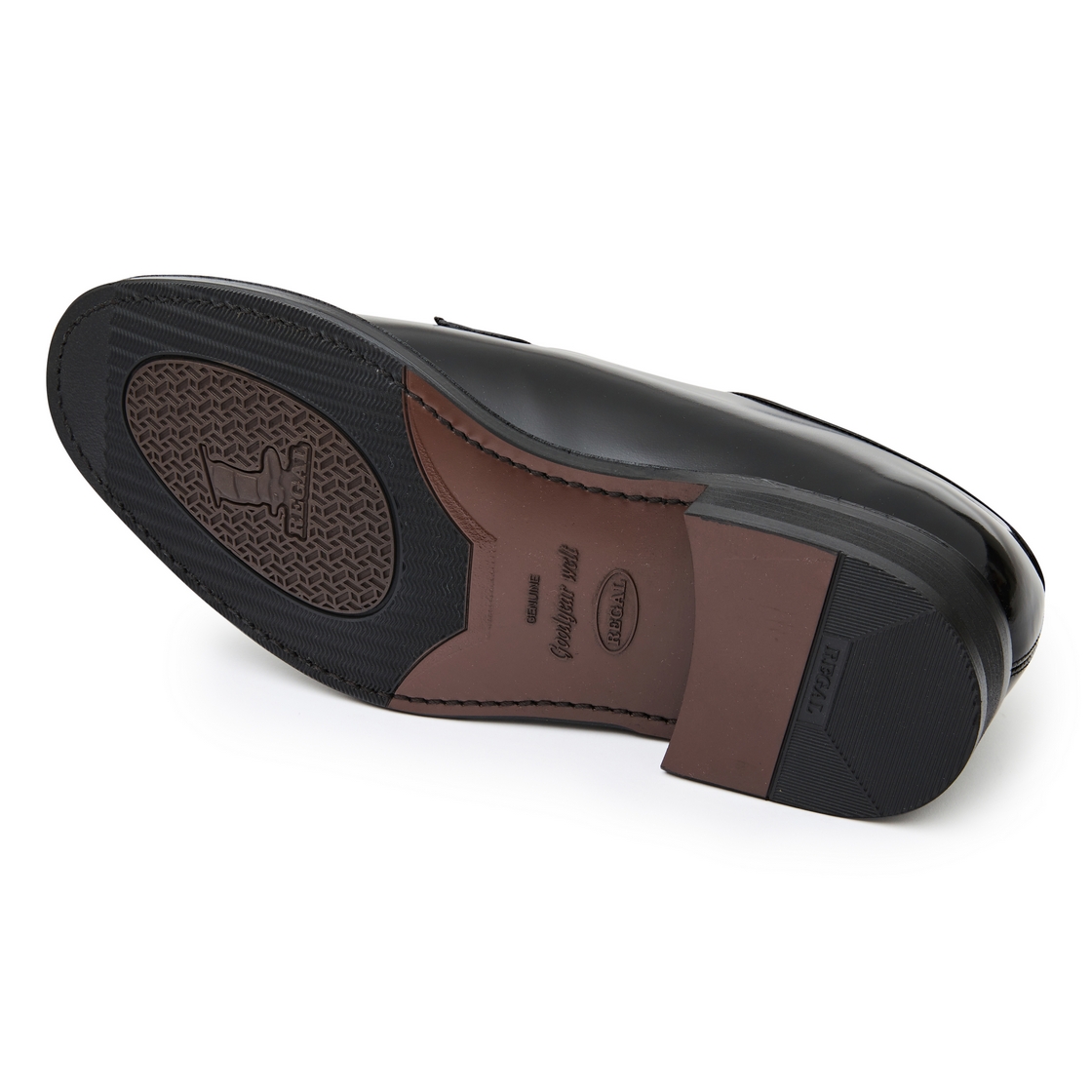 리갈 남성 클래식 플레인 더비 블랙(REGAL Men’s Classic Plain-Toe Derby Shoes Black) - 2