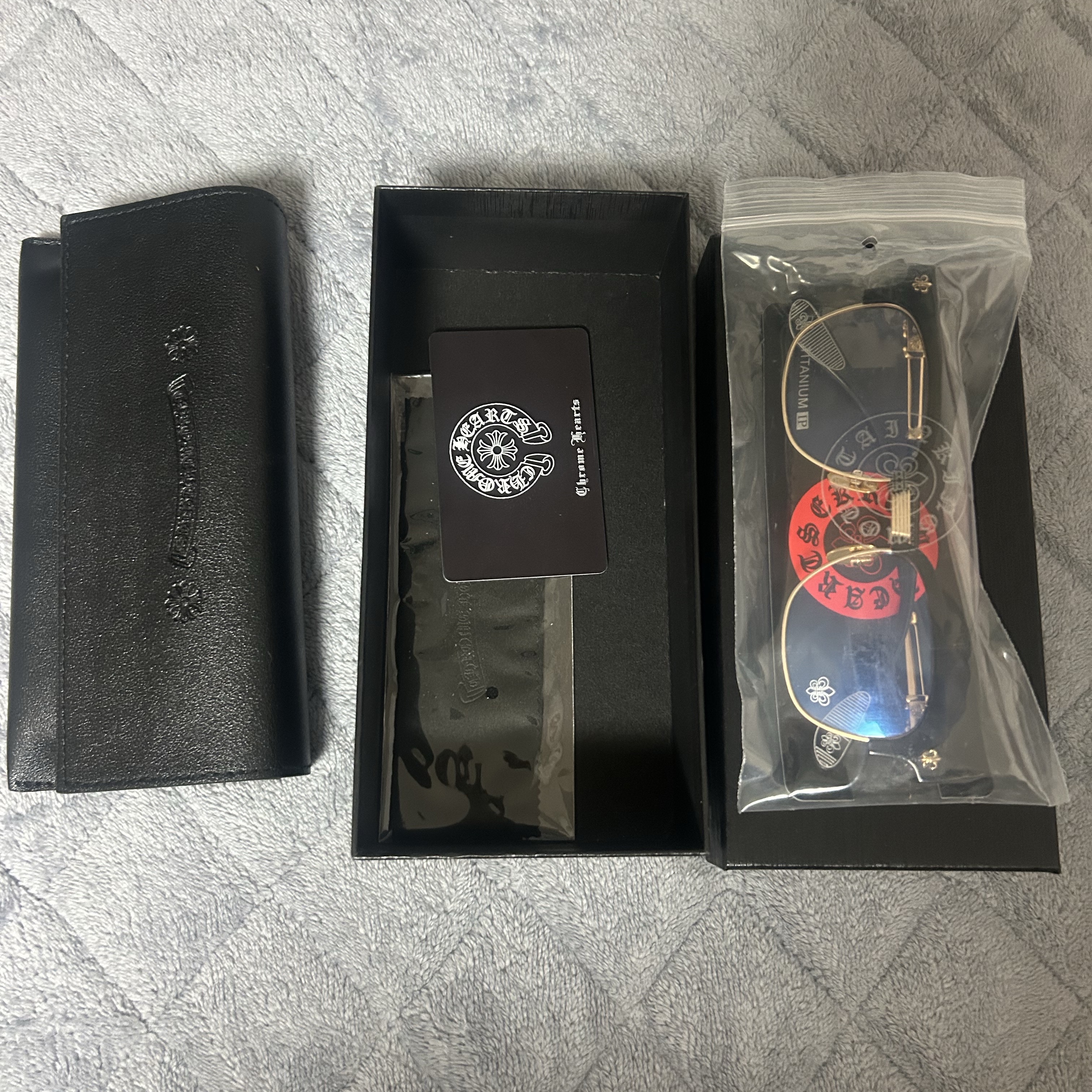 Chrome Hearts Bonennoisseur II Black Gold Plated 착용 스타일