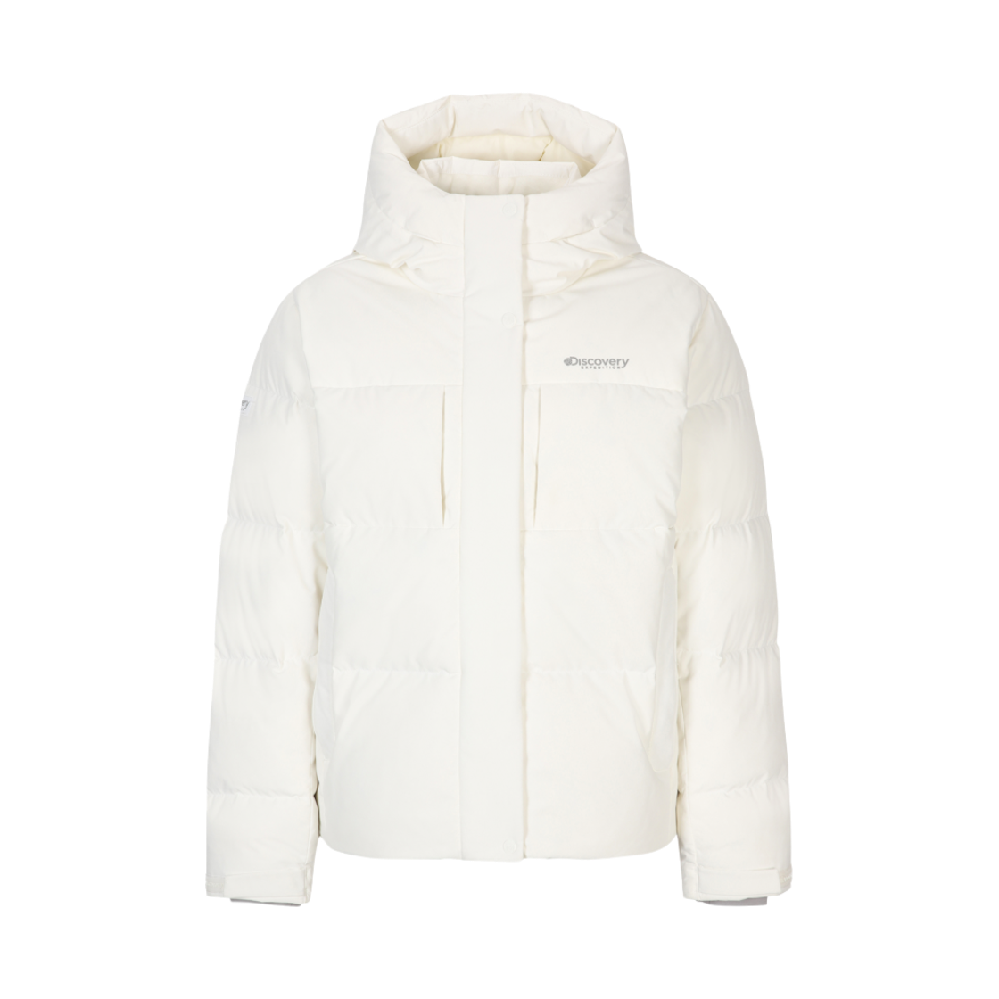 (W) 디스커버리 익스페디션 레스터 G 구스 숏 다운 자켓 크림((W) Discovery Expedition Lester G Goose Short Down Jacket Cream)