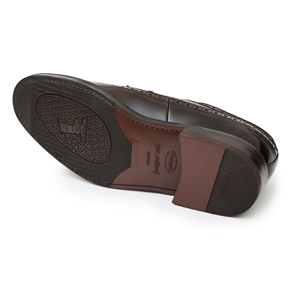 리갈 남성 클래식 윙팁 드레스 브라운(REGAL Men’s Classic Wingtip Dress Shoes Brown) - 2