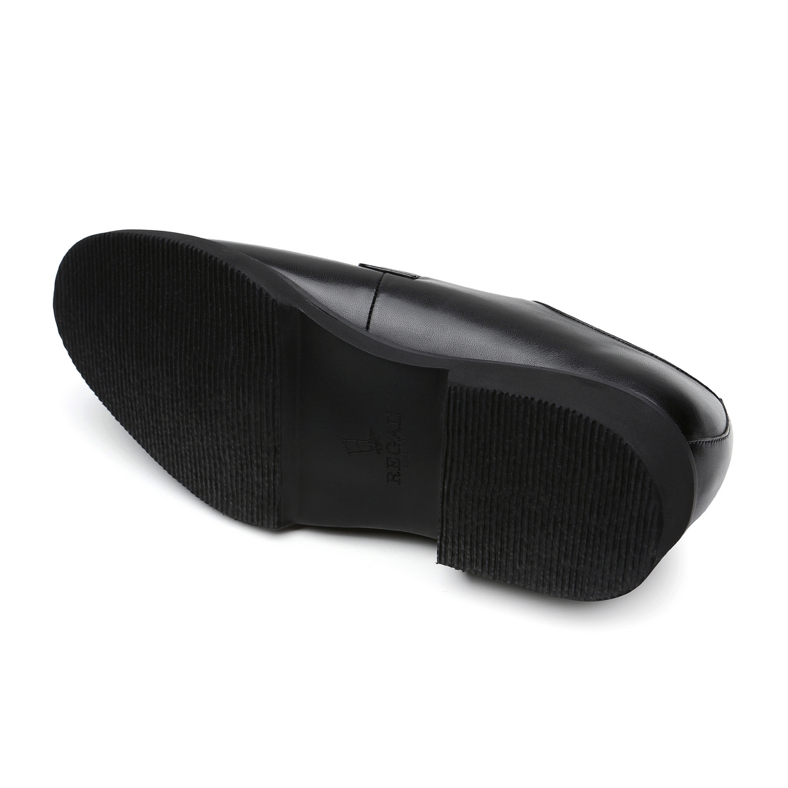 리갈 남성 소프트레더 오버솔 플레인토 더비 블랙(REGAL Men’s Soft Leather Oversole Plain-Toe Derby Black) - 2