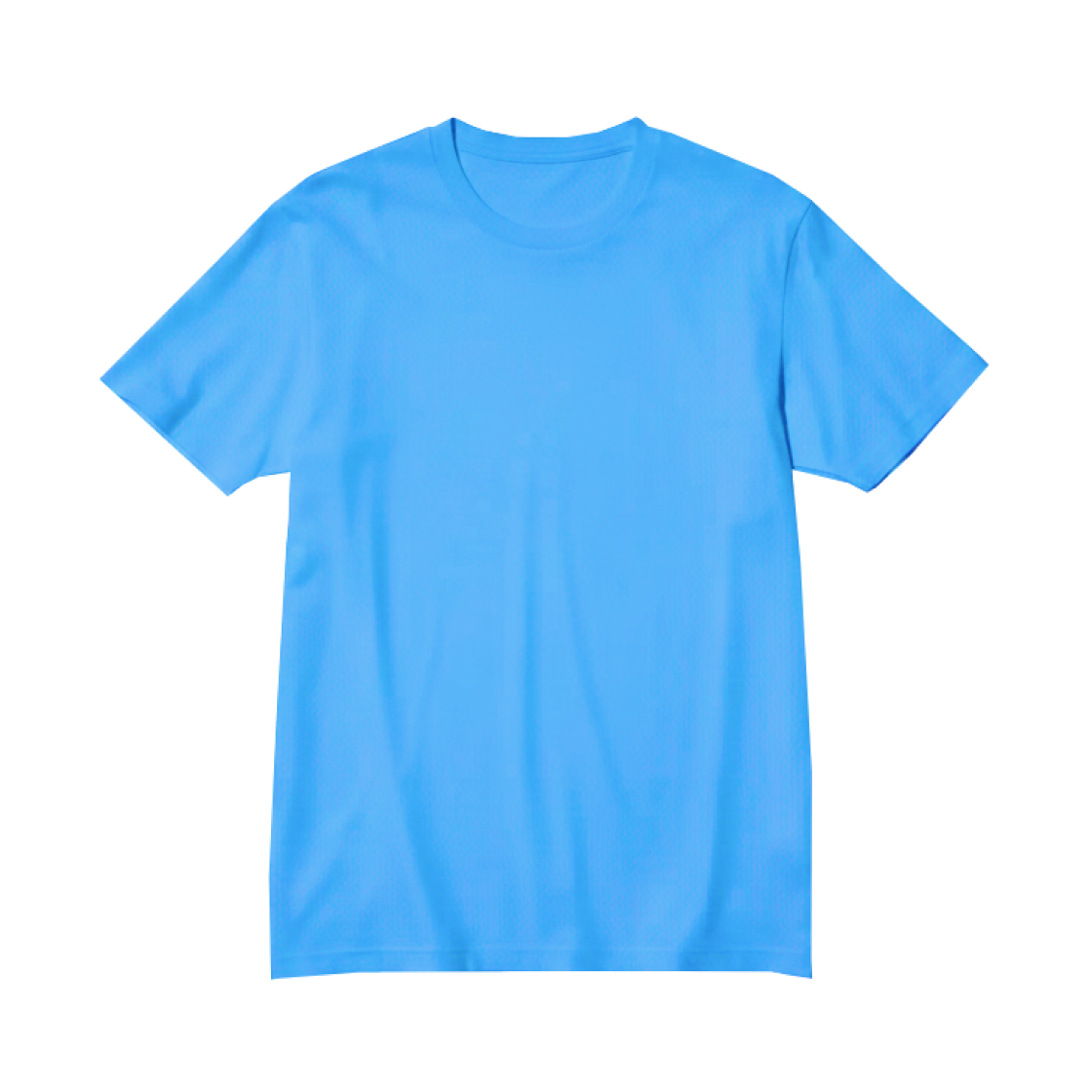 유니클로 드라이 컬러 크루넥 티셔츠 블루 - JP(Uniqlo Dry Color Crewneck T-Shirt Blue - JP) - 1