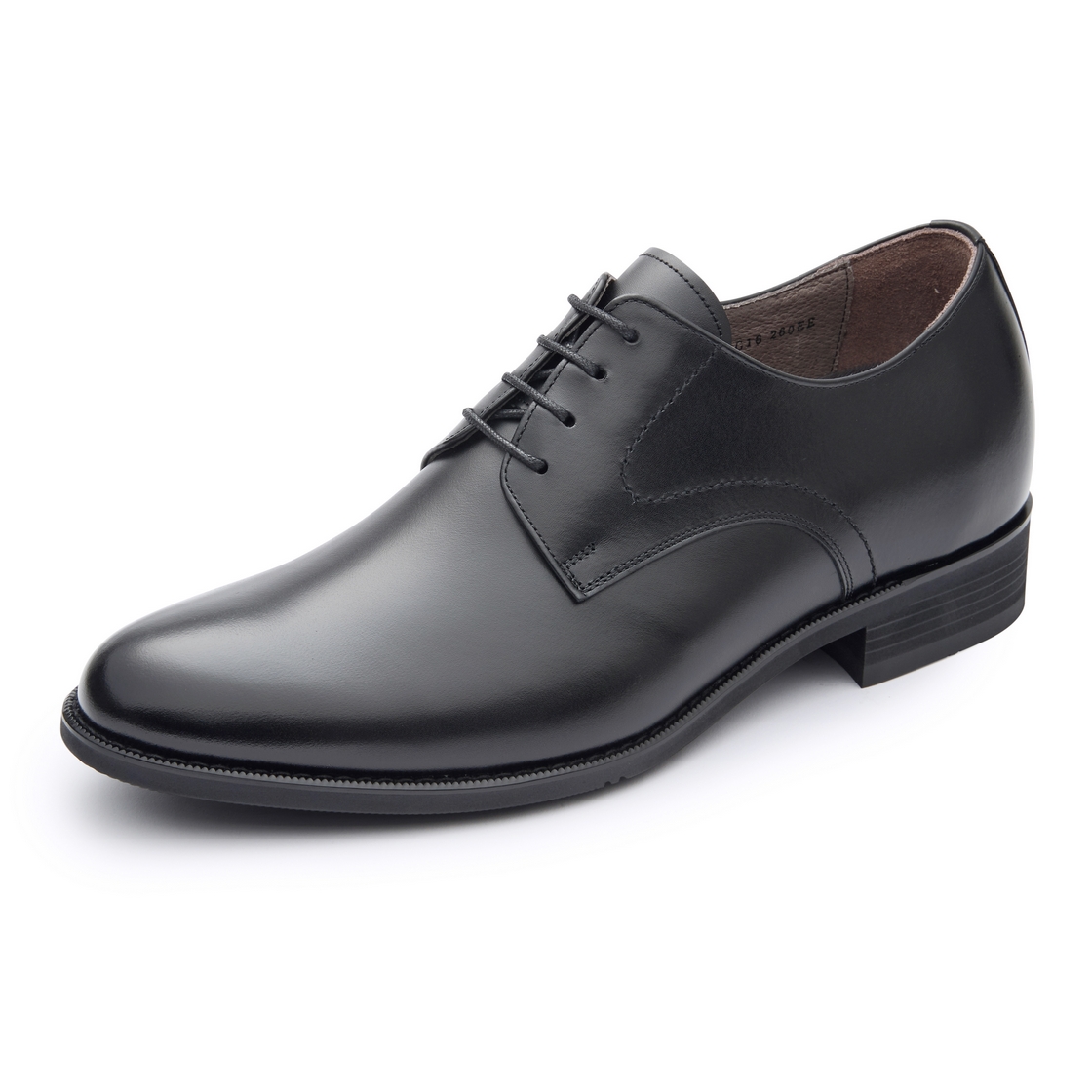 리갈 남성 플레인 더비 키높이 블랙(REGAL Men’s Plain Derby Elevator Shoes Black) - 3