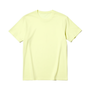 Uniqlo Dry Color Crewneck T-Shirt Yellow - JP