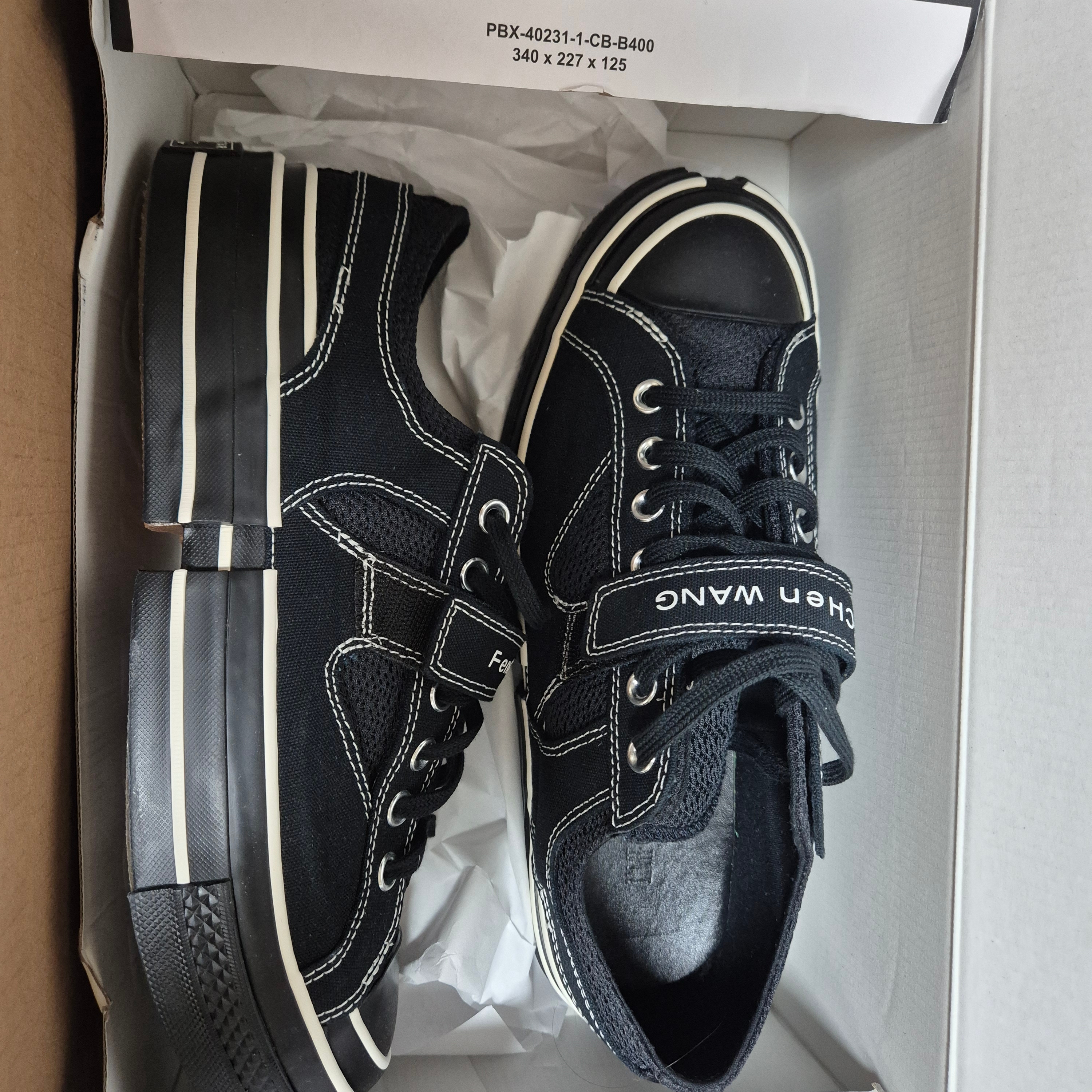 Converse x Feng Chen Wang Chuck 70 Ox 2-in-1 Black 착용 스타일
