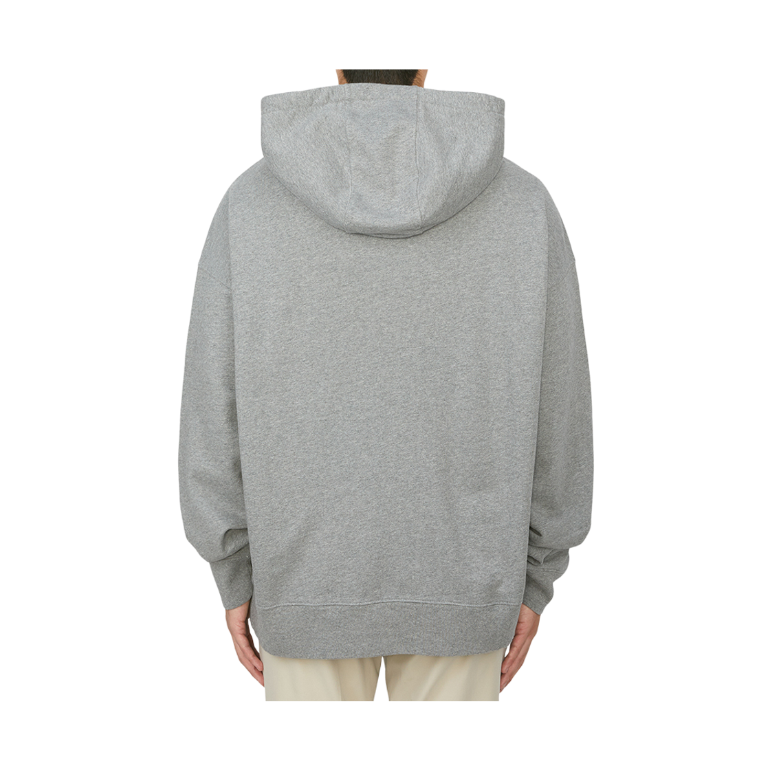 [20% 쿠폰] 메종 키츠네 램블링 폭스 오버사이즈 후드 미디움 그레이 멜란지([20% 쿠폰] Maison Kitsune Rambling Fox Oversize Hoodie Medium Grey Melange) - 4