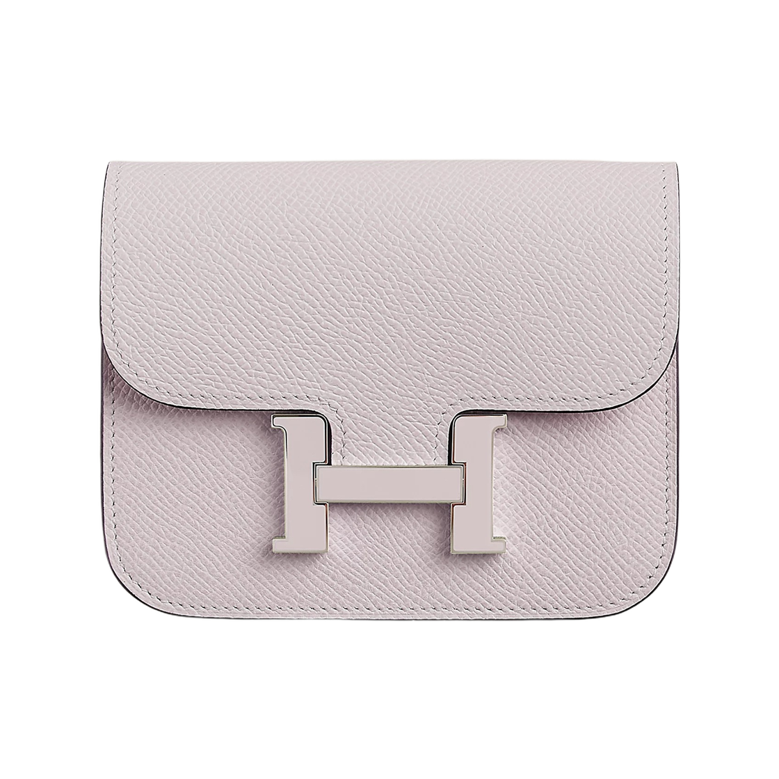 에르메스 콘스탄스 슬림 월렛 앱송 & 팔라듐 하드웨어 모브 빨(Hermes Constance Slim Wallet Epsom & Palladium Mauve Pale) - 1