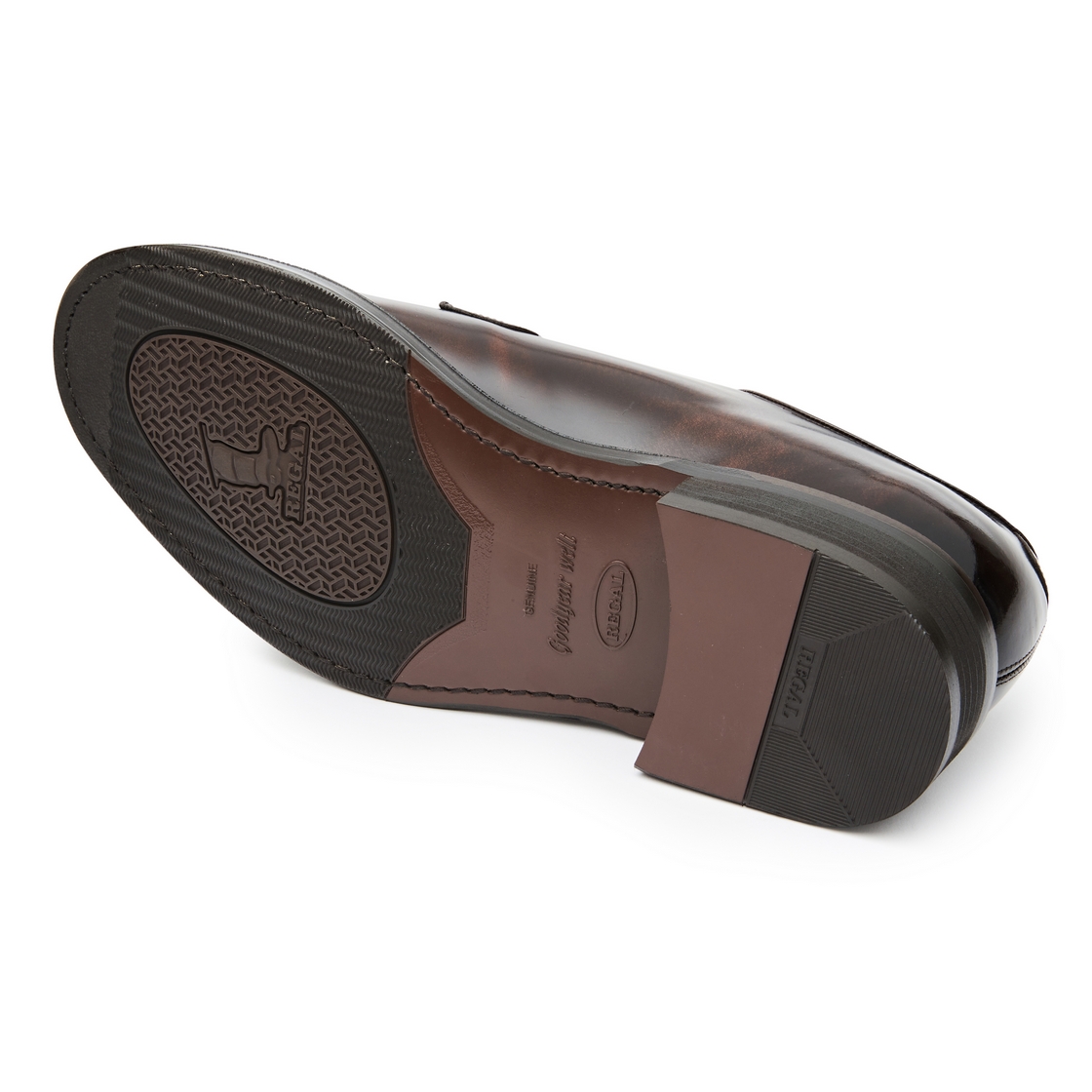 리갈 남성 클래식 플레인 더비 브라운(REGAL Men’s Classic Plain-Toe Derby Shoes Brown) - 2