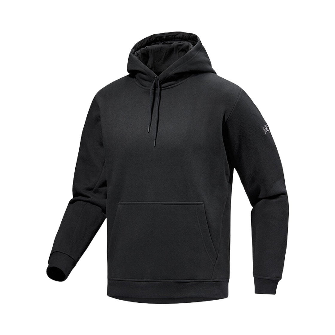 아크테릭스 엠블럼 플리스 후디 블랙