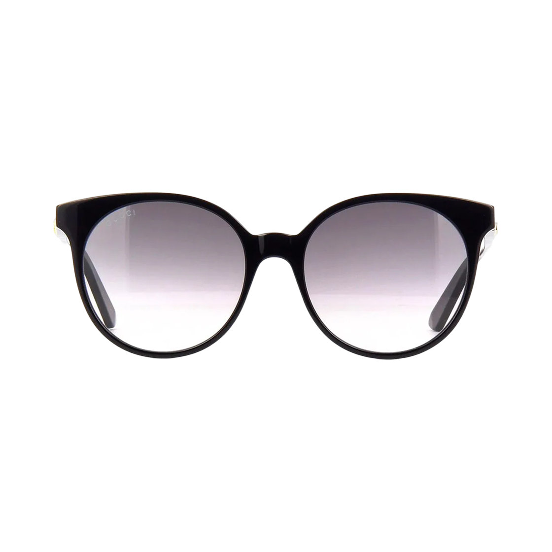 (W) 구찌 라운드 선글라스 블랙((W) Gucci Round Sunglasses Black)