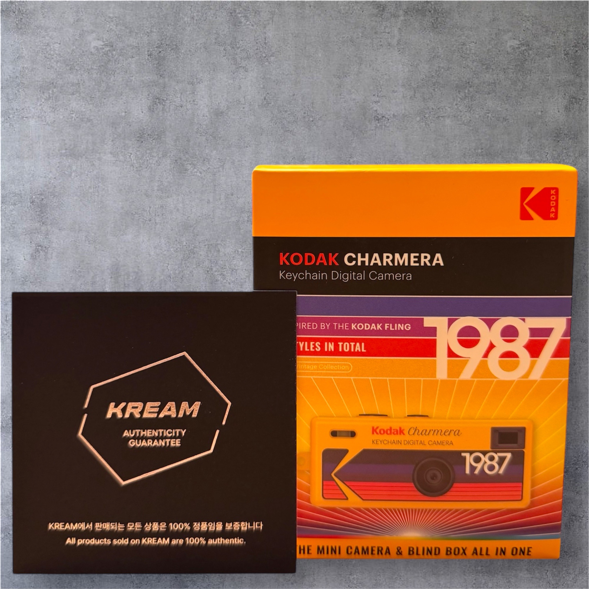 Kodak Charmera Key Chain Film Camera Sealed Case (1 Blind Box) 착용 스타일