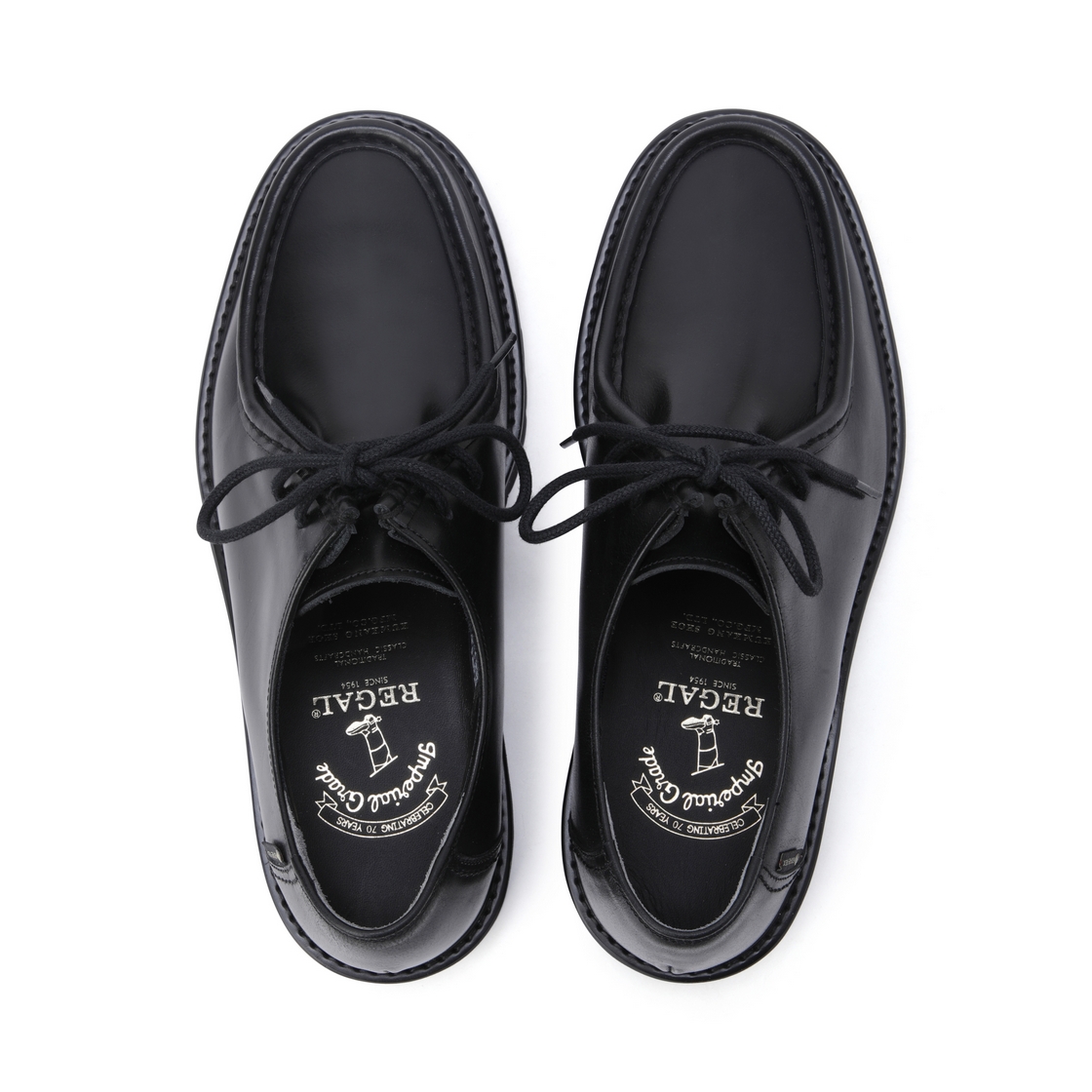 리갈 남성 고어텍스 201 티롤리안 블랙(REGAL Men’s GORE-TEX 201 Tyrolean Shoes Black) - 4