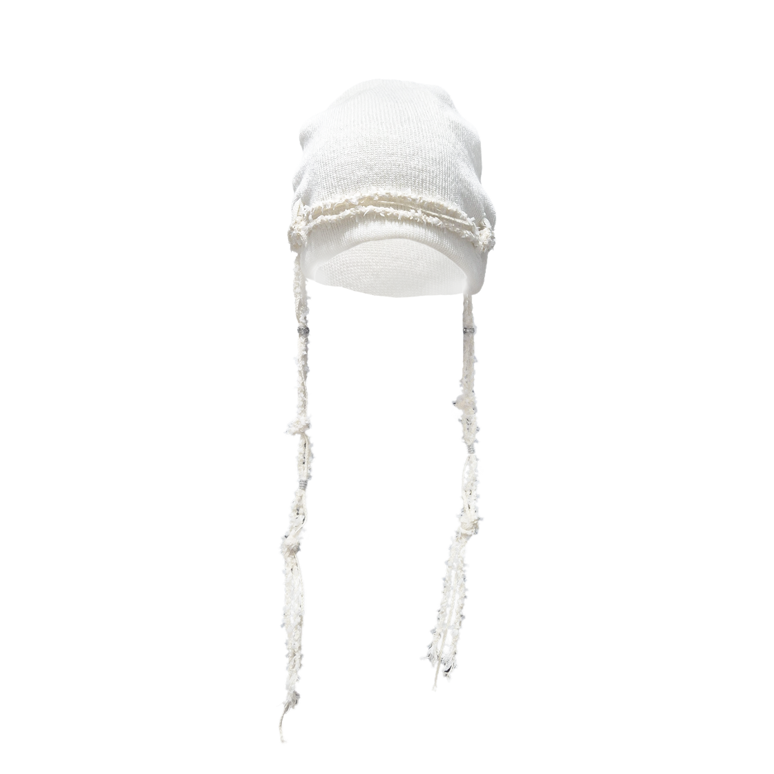 정도 니트 브레이드 비니 . 화이트(JUNGDO Knit Braid Beanie . White)