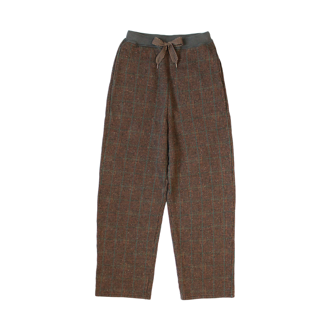 캐피탈 트위드 플리스 스웨트팬츠 브라운(Kapital Tweed Fleece Sweatpants Brown)