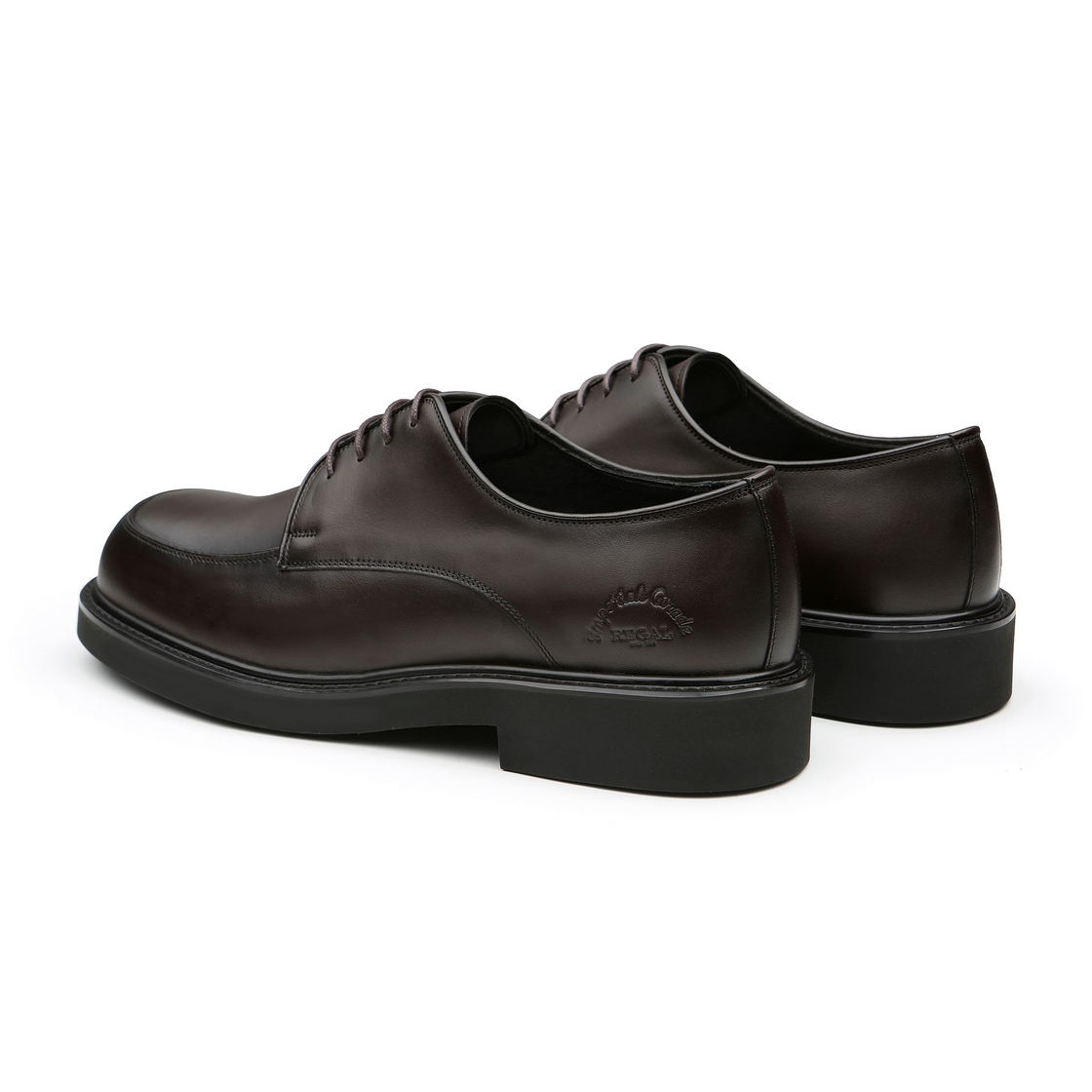 리갈 남성 스퀘어토 U팁 드레스 브라운(REGAL Men’s Square-Toe U-Tip Dress Shoes Brown) - 5