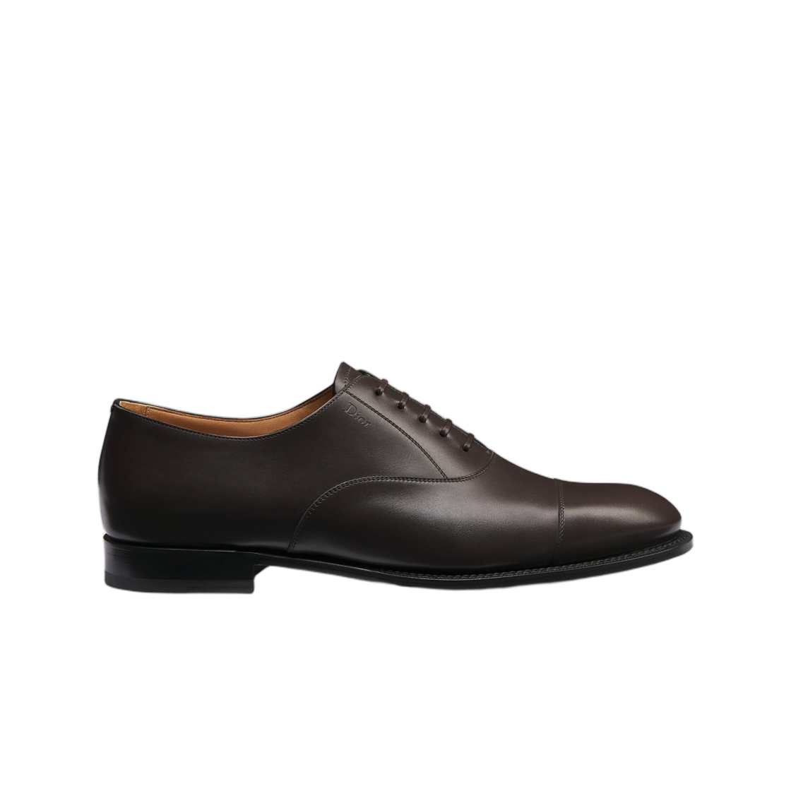 3DE450ACB-H750 Dior Heir Oxford Shoe Smooth Calfskin Deep Brown