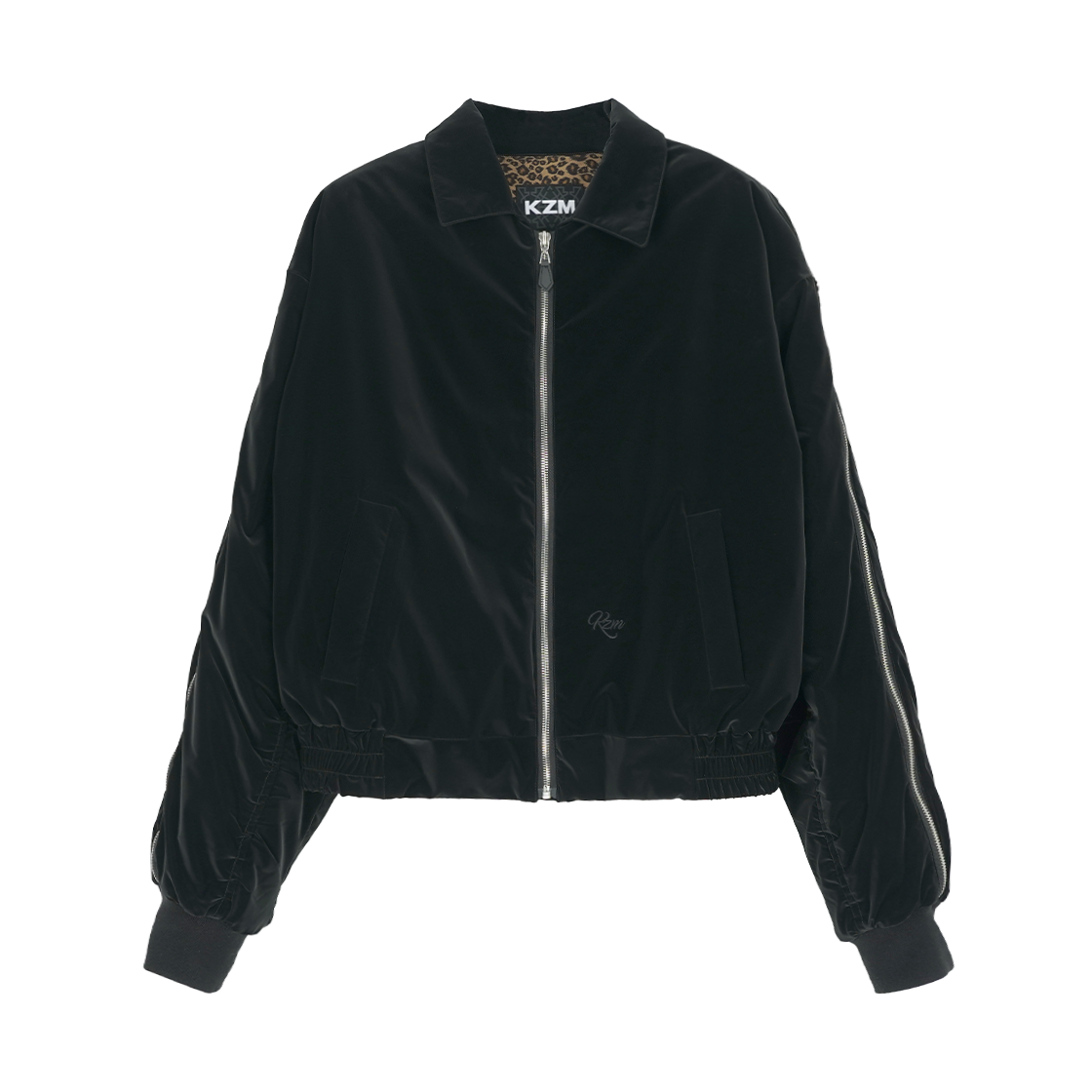 케이지엠 레오파드 라인 자켓