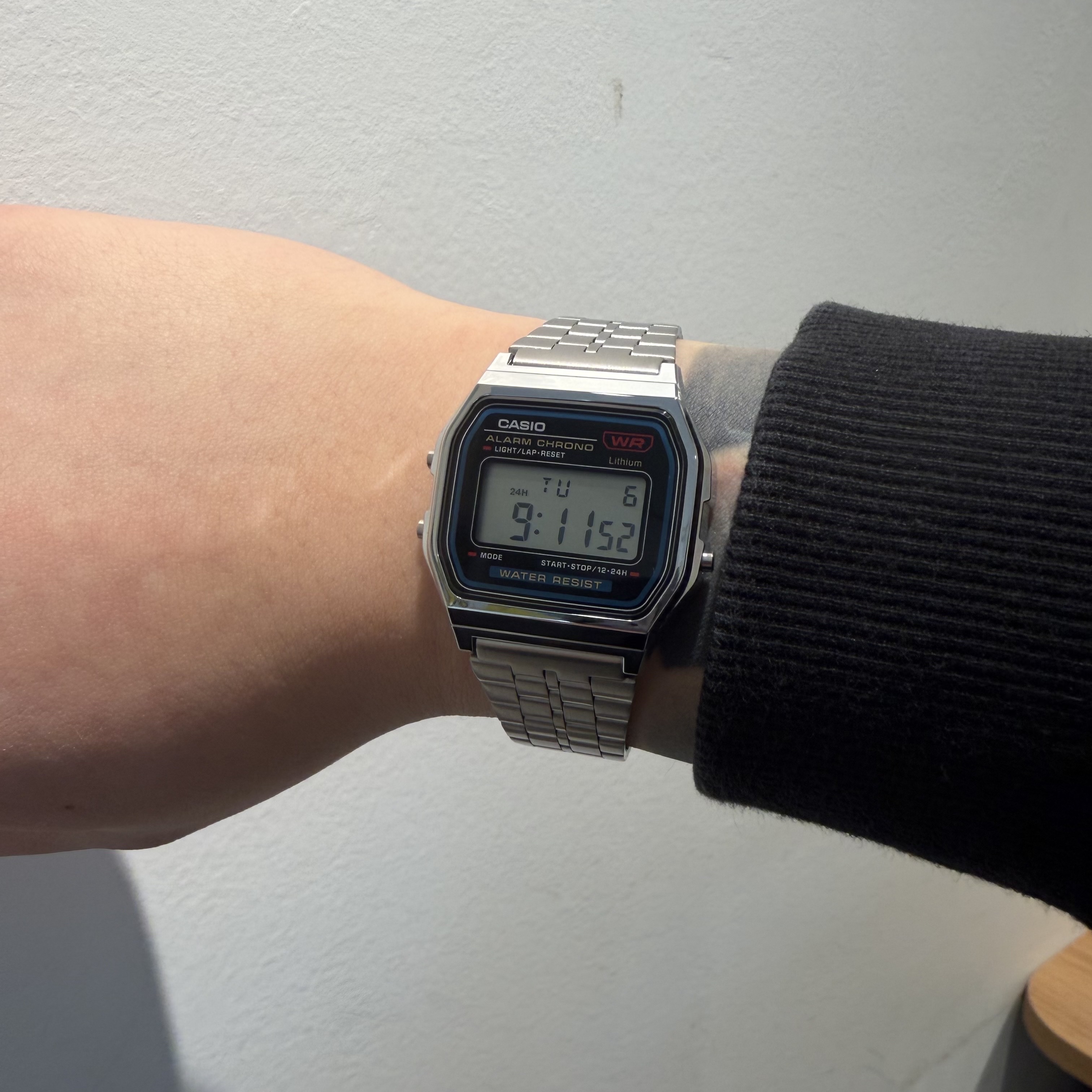 Casio A-159WA-N1 착용 스타일 - 3