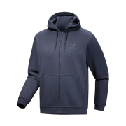 Arc'teryx Emblem Fleece Full Zip Hoody Black Sapphire