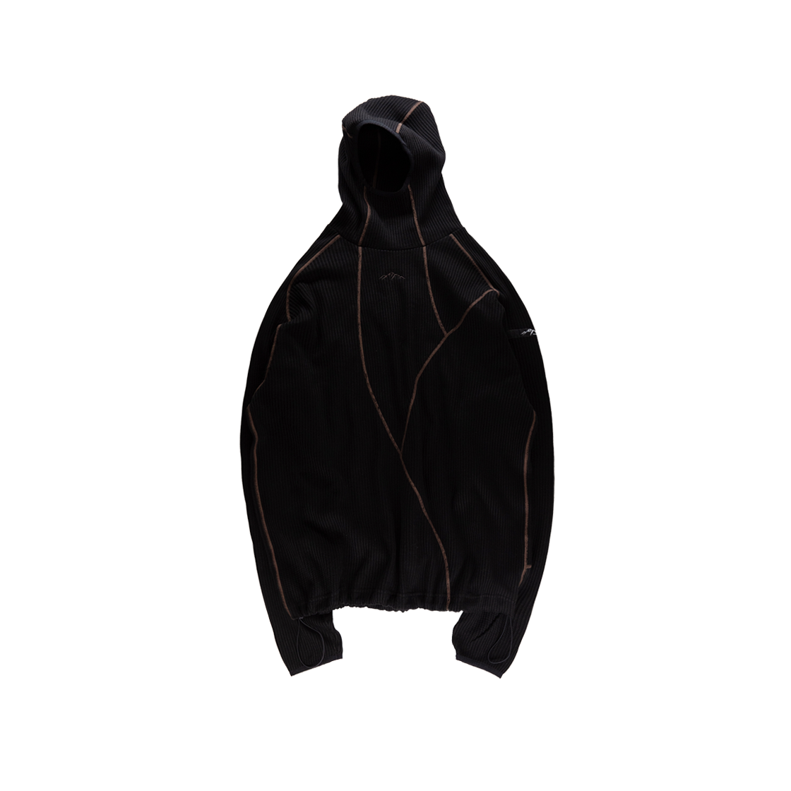 OG-WWH-01 COLDWARM Waffle Warmer Hoodie (Black Color)