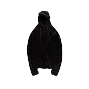 COLDWARM Waffle Warmer Hoodie (Black Color)