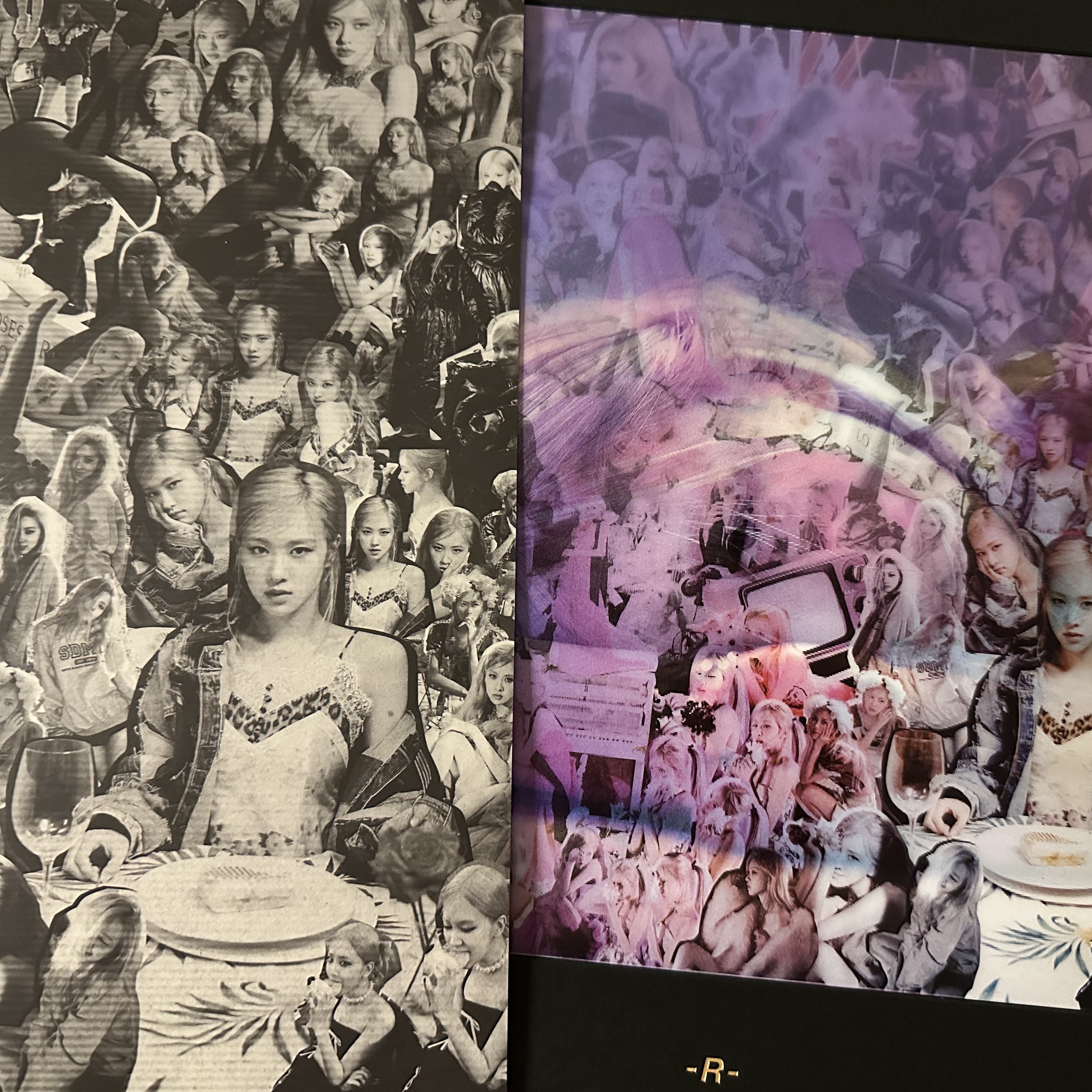Rose First Single Vinyl LP R Limited Edition 착용 스타일 - 3
