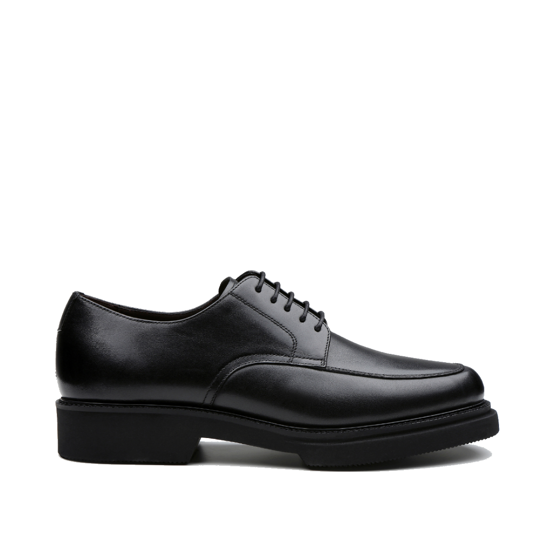 리갈 남성 소프트레더 오버솔 U팁 더비 블랙(REGAL Men’s Soft Leather Oversole U-Tip Derby Black)