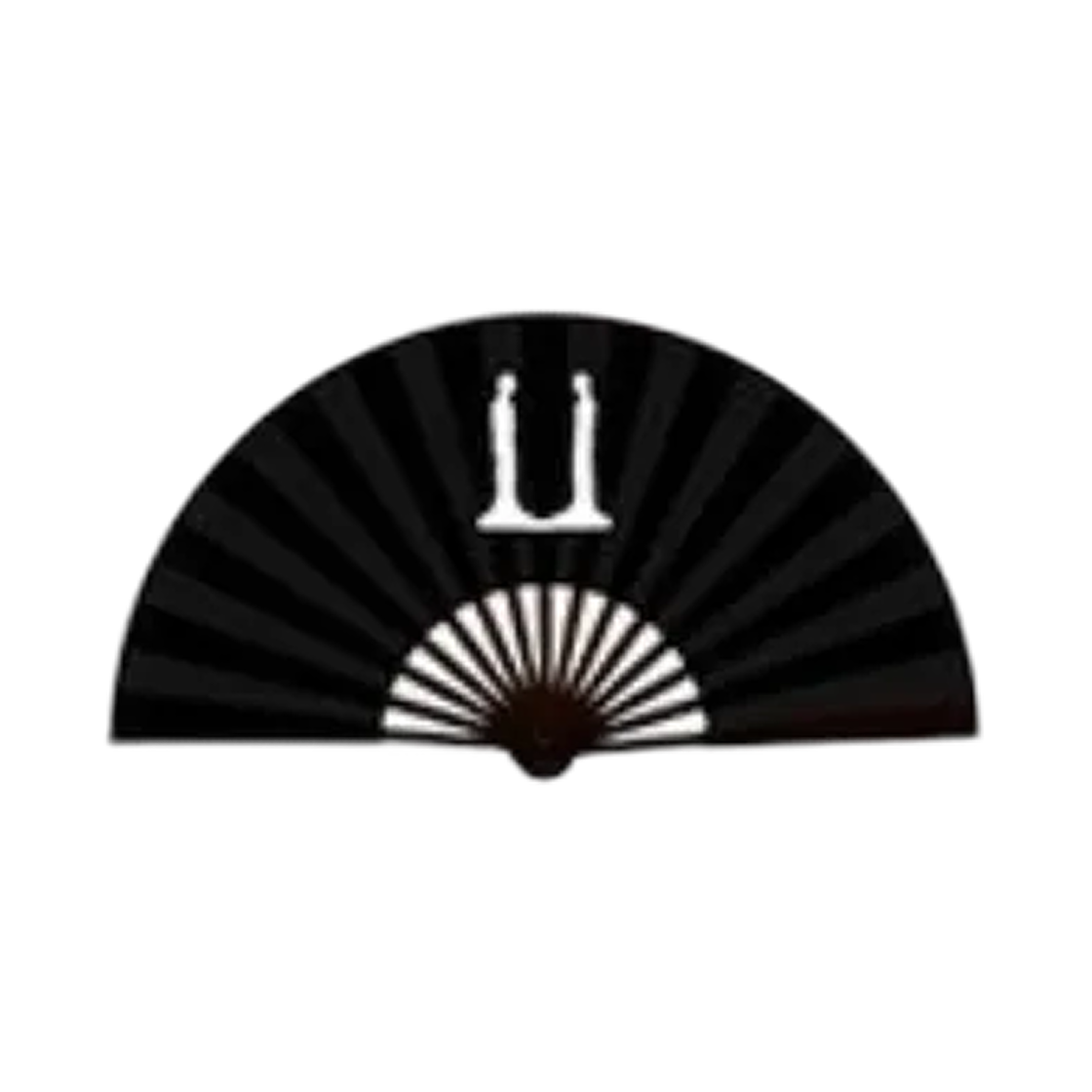 지드래곤 위버멘쉬 부채 블랙(G-DRAGON Ubermensch Folding Fan Black)