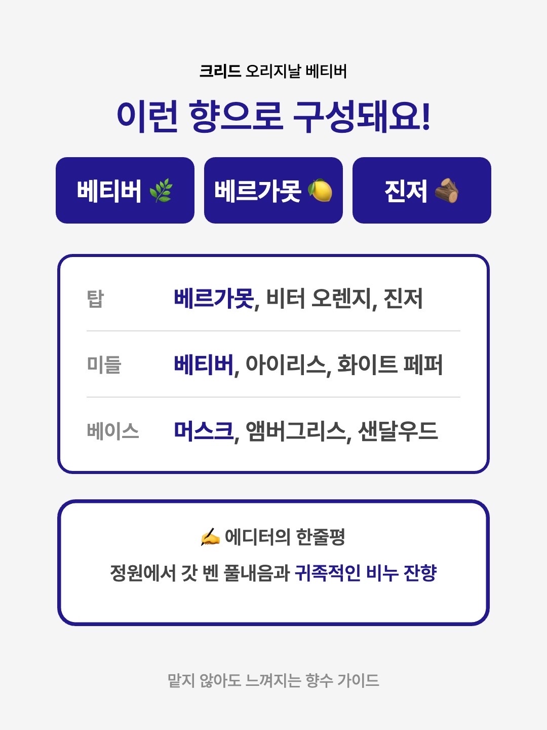 Creed Original Vetiver Eau De Parfum 50ml, Creed Original Vetiver Eau De Parfum 100ml 착용 스타일 - 3