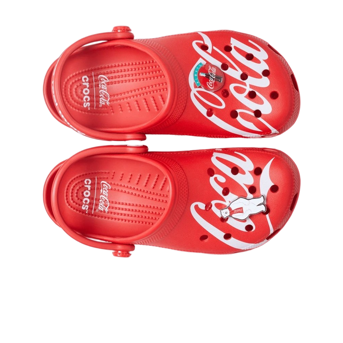 크록스 x 코카콜라 클래식 클로그 레드 화이트(Crocs x Coca-Cola Classic Clog Red White) - 2
