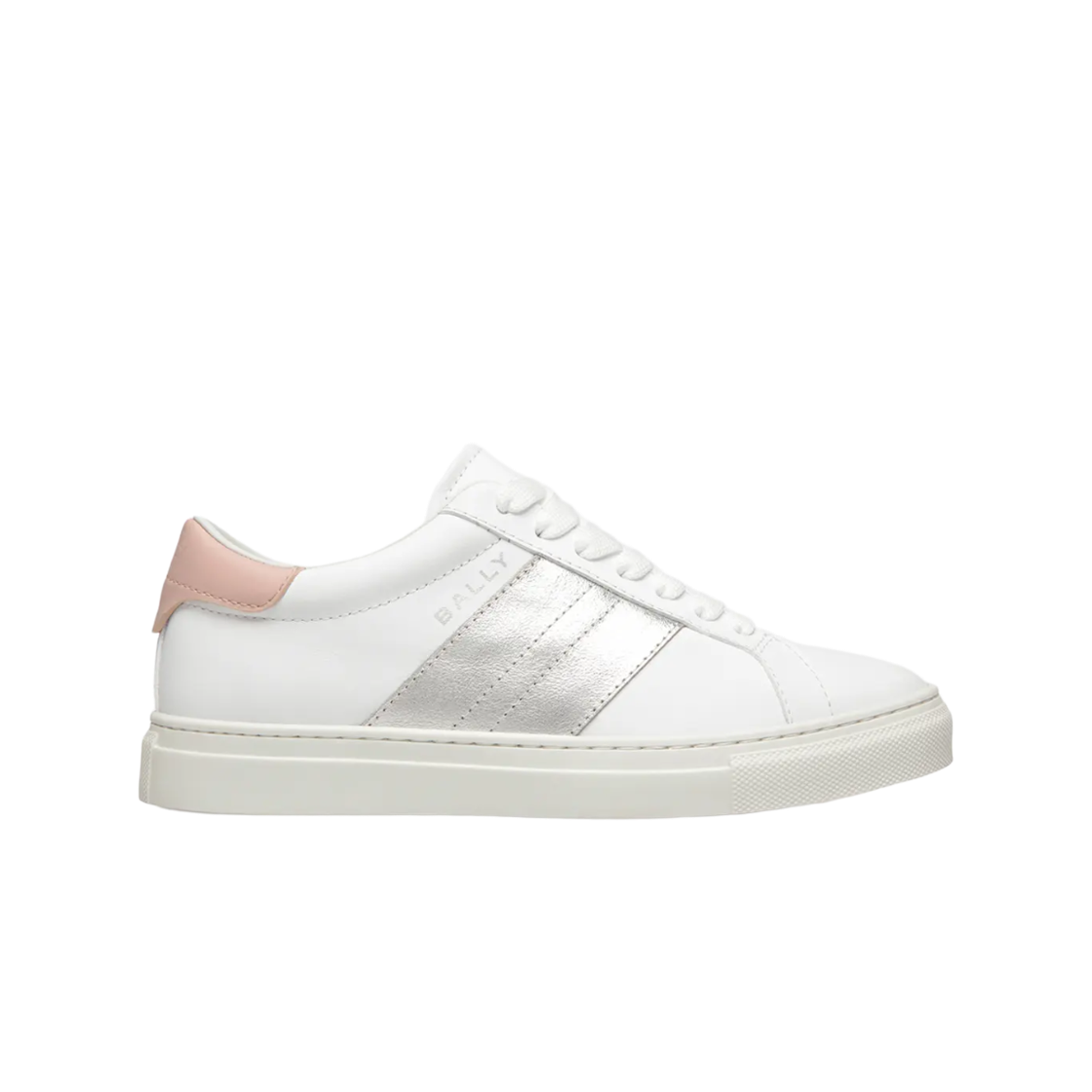 (W) 발리 헤디 스니커즈 화이트((W) Bally Hedey Sneakers White)